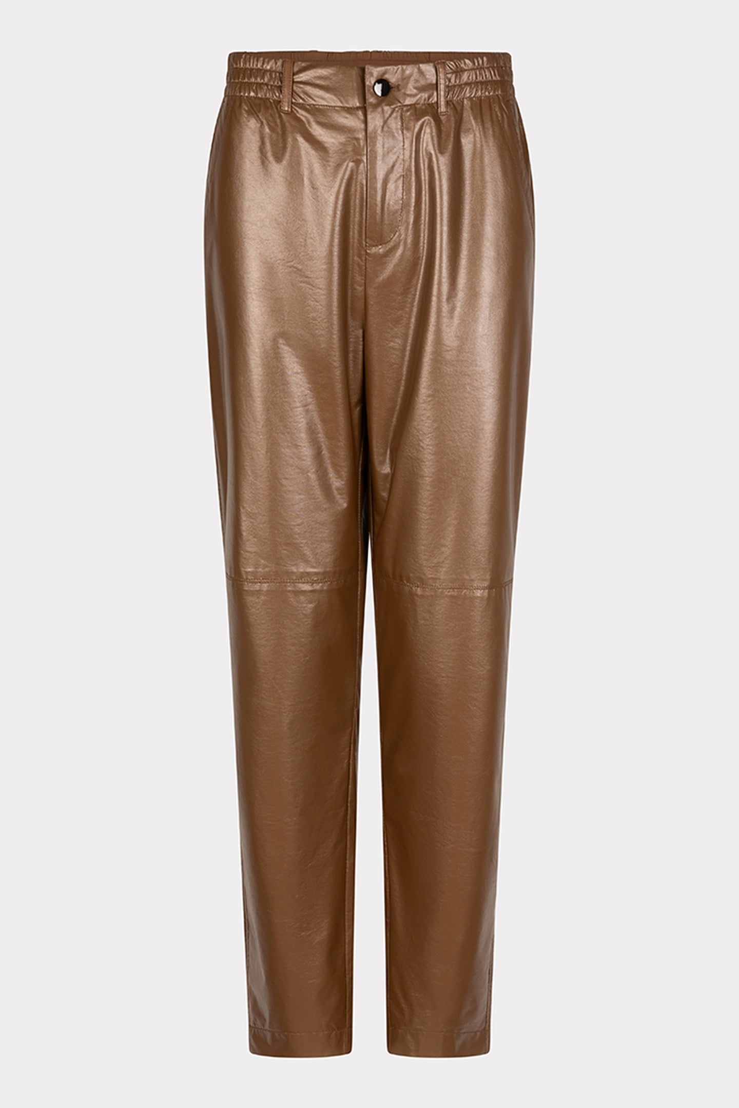 TROUSERS METALLIC PU BRONZE METALLIC 5