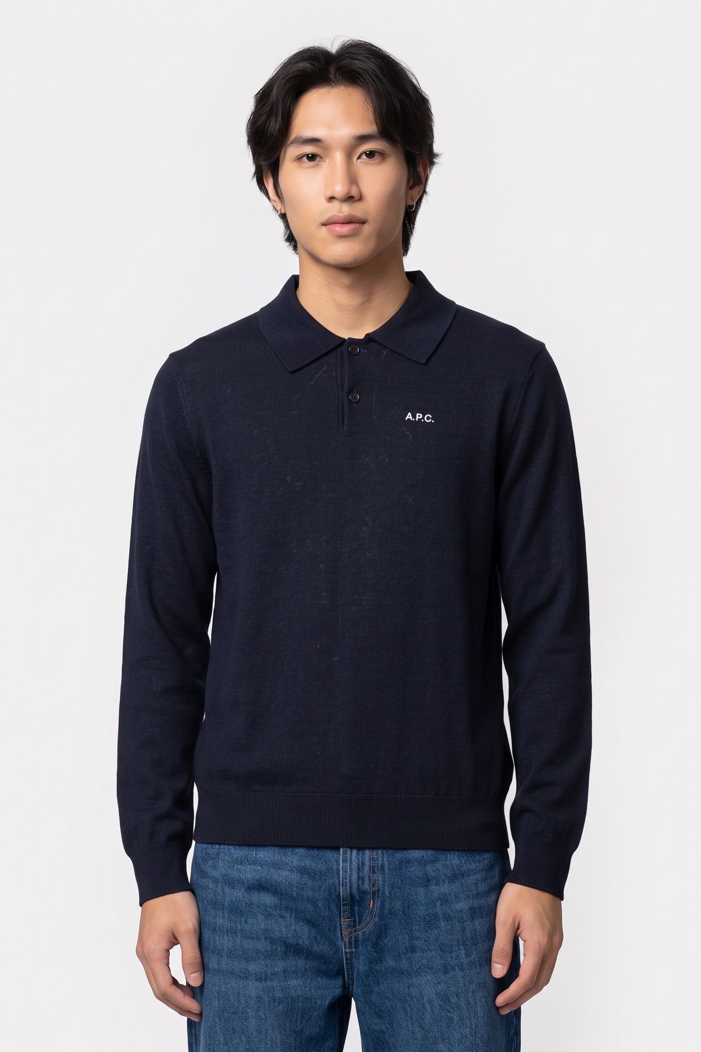 UNISEX POLO MARCELIN DARK NAVY 3