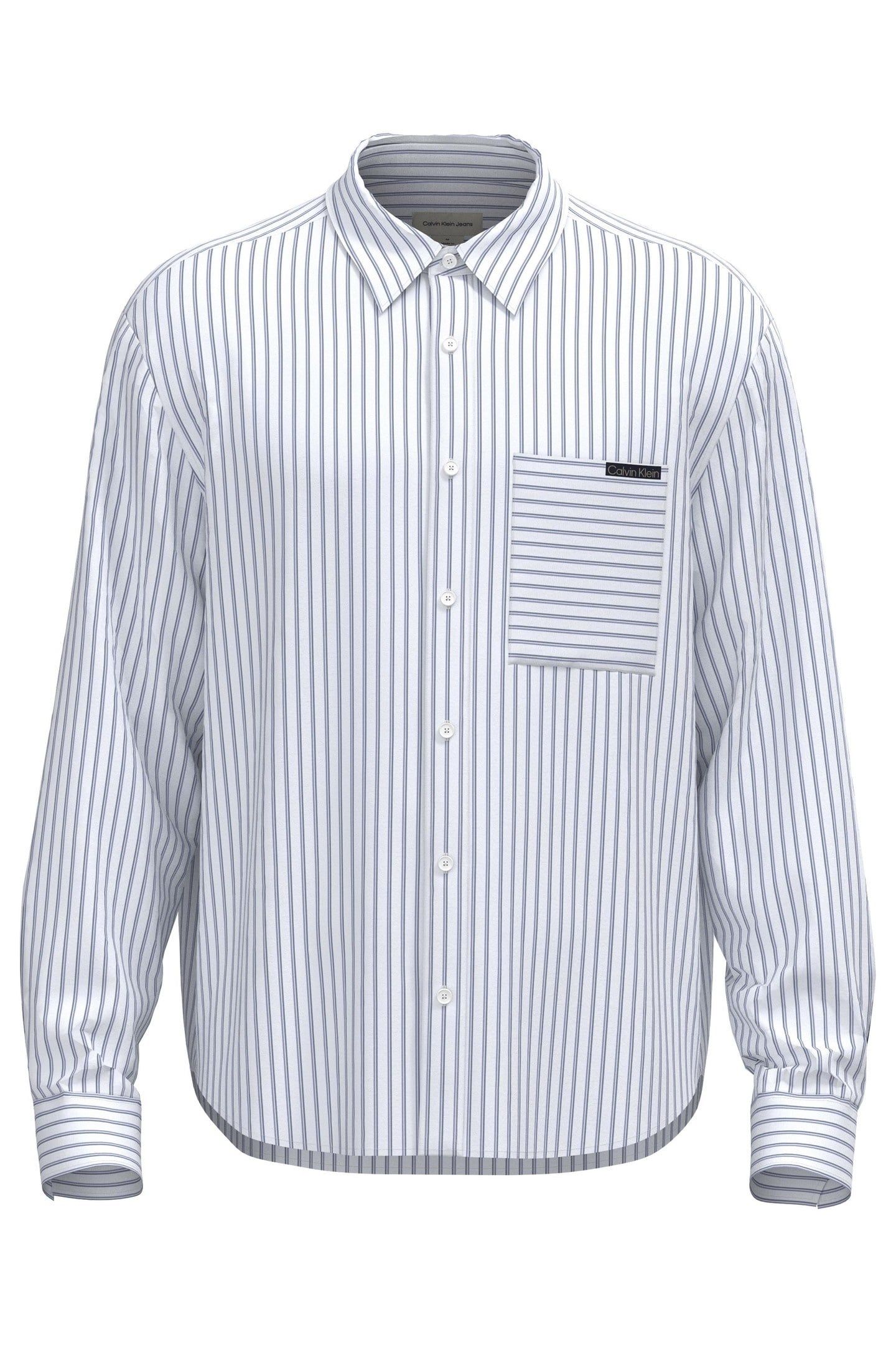 LS YD COTTON SATIN SHIRT BRILLIANT WHITE 4