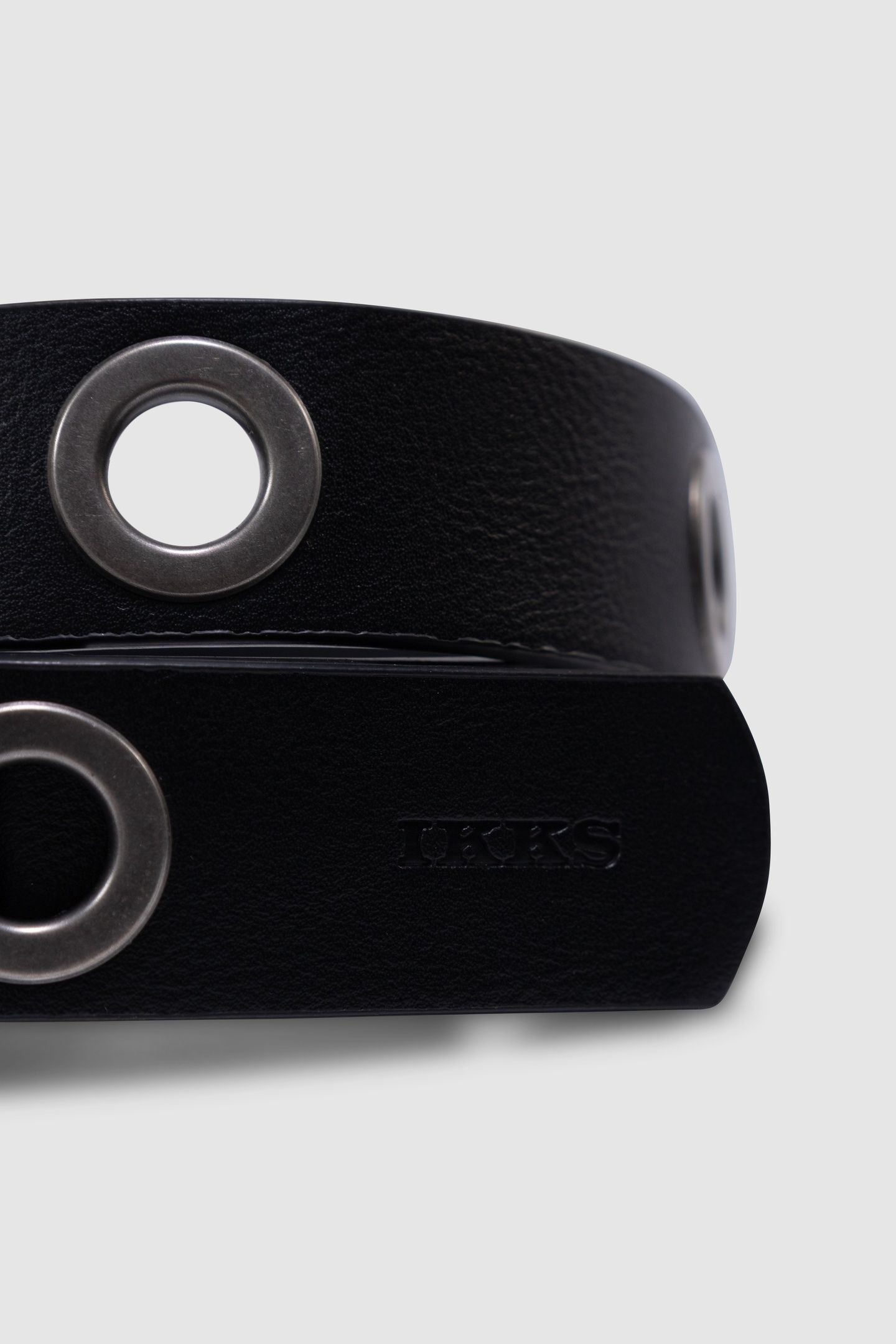 GIRLS’ BLACK BELT WITH XL EYELETS 4