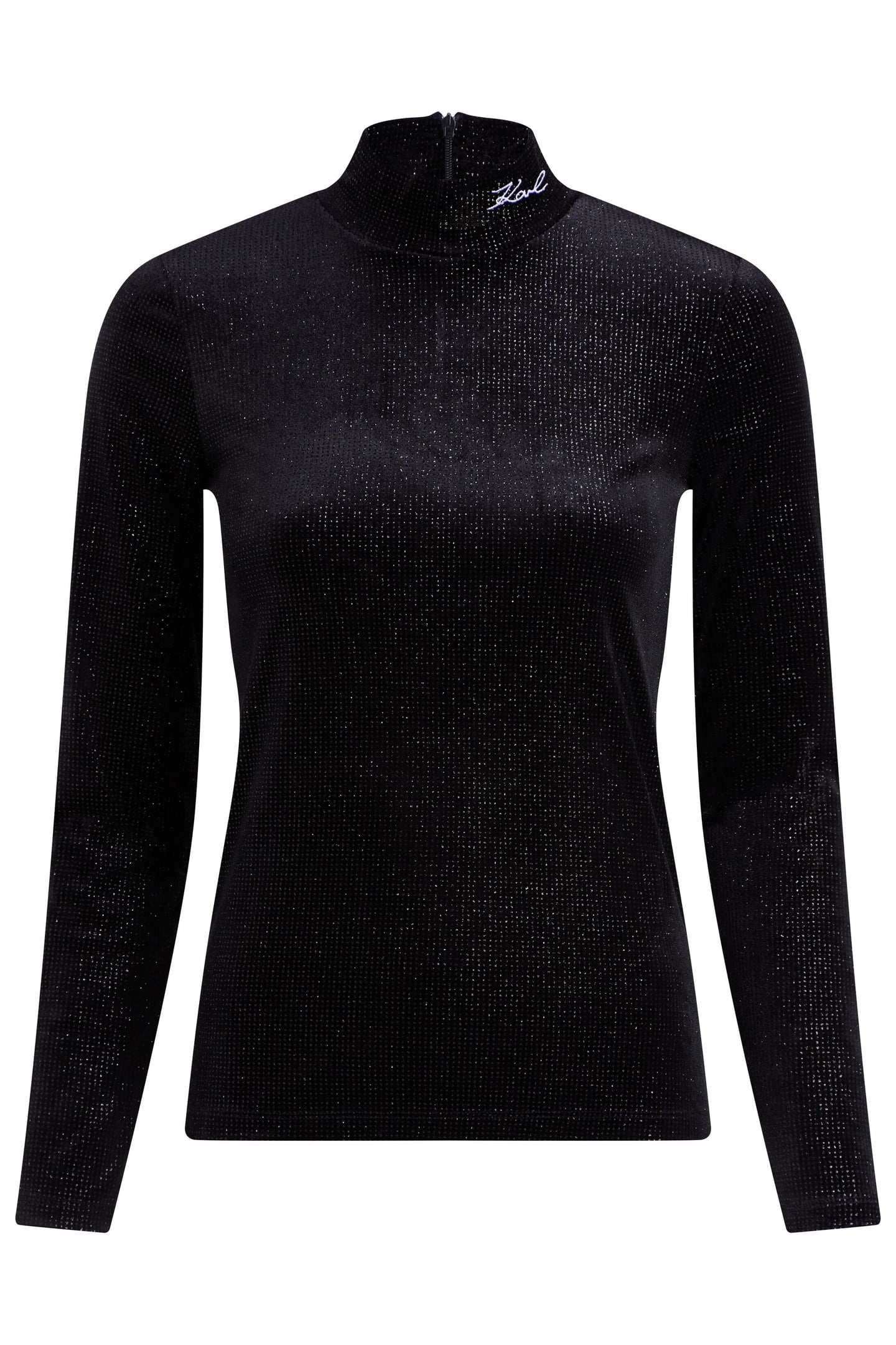 SPARKLE VELVET LONGSLEEVE BLACK 4