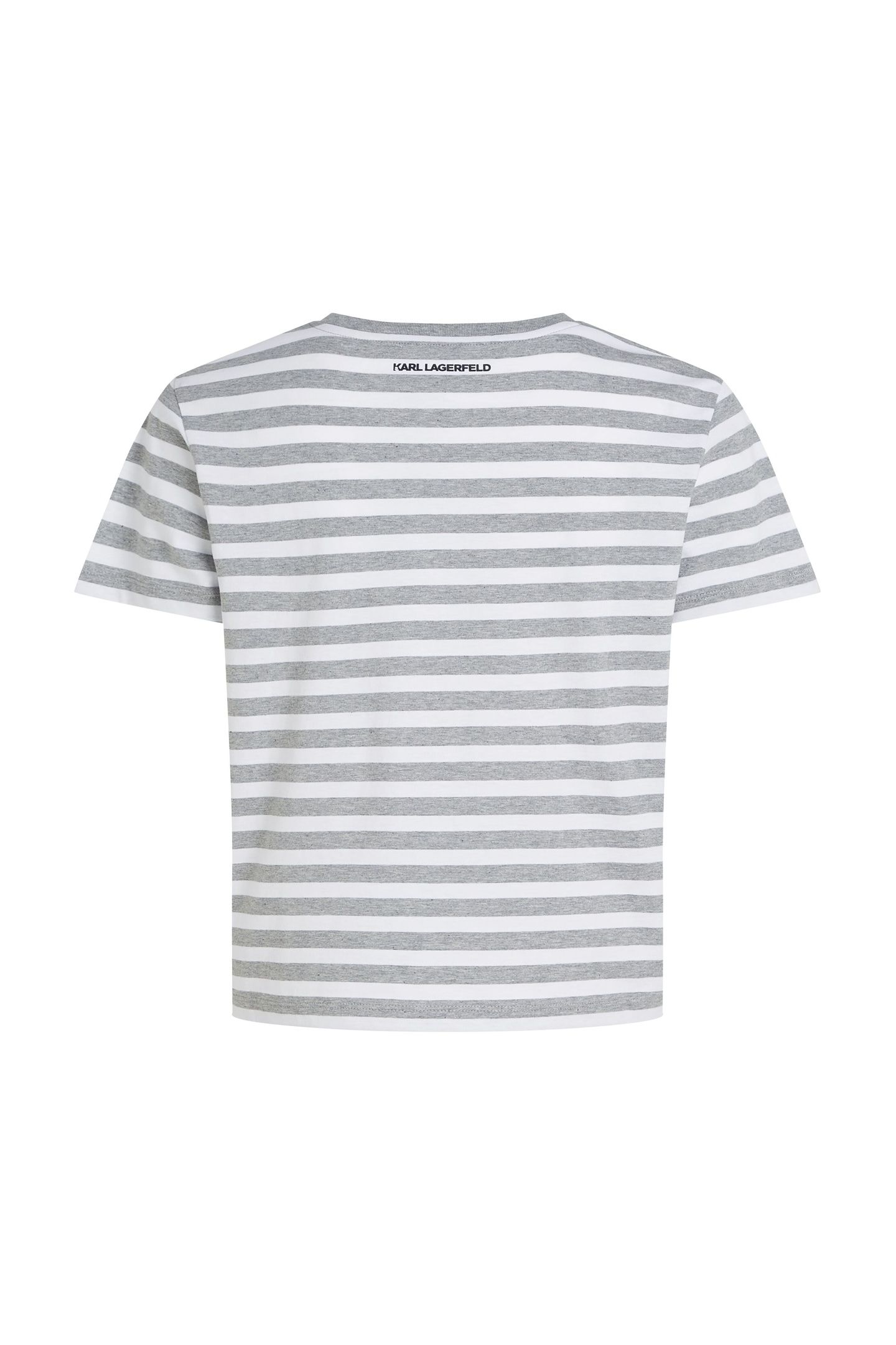 IKON STRIPE T-SHIRT WHITE-GREY-STRIPE 5
