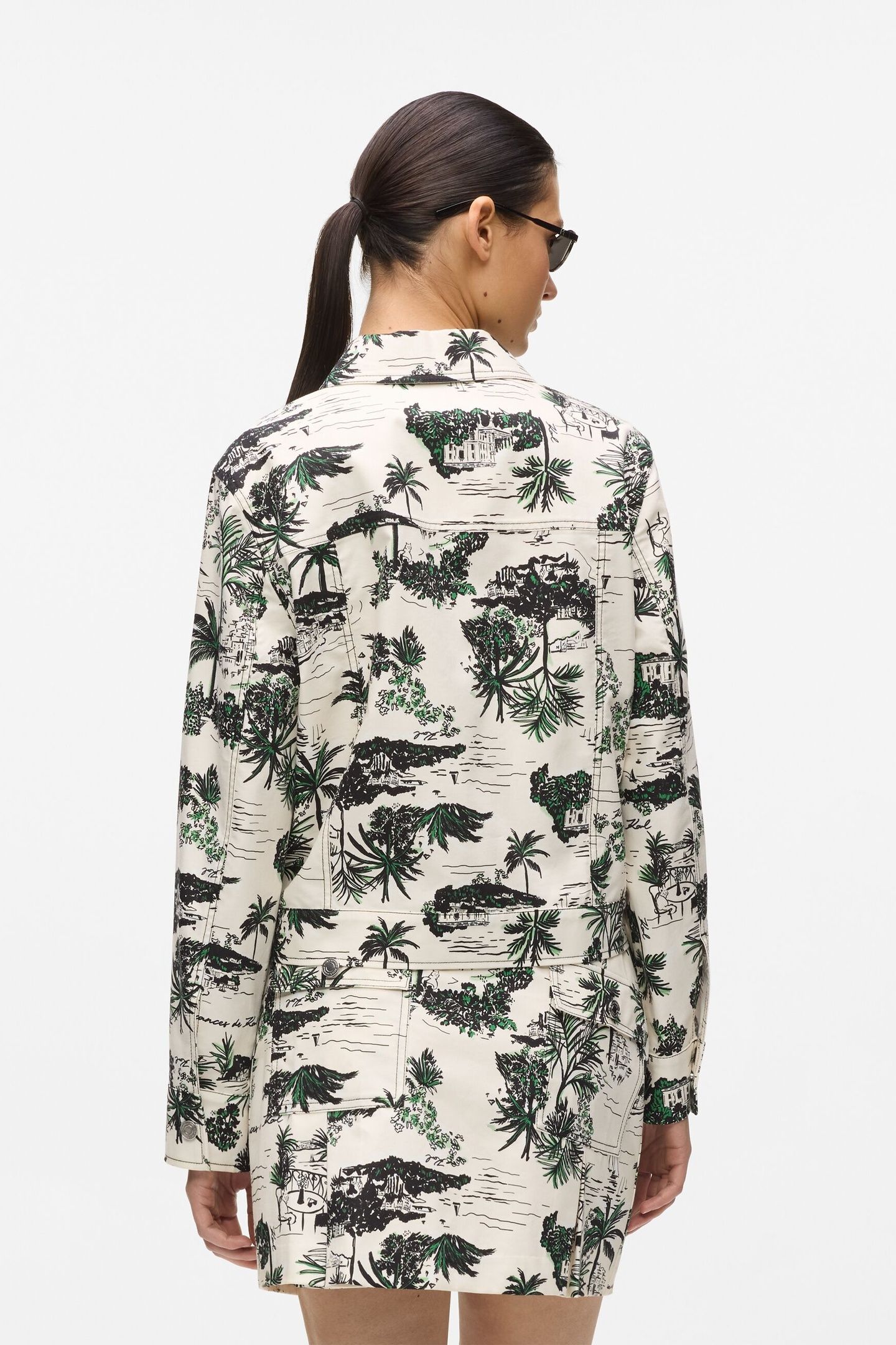 PRINTED BLOUSON BLACK 3