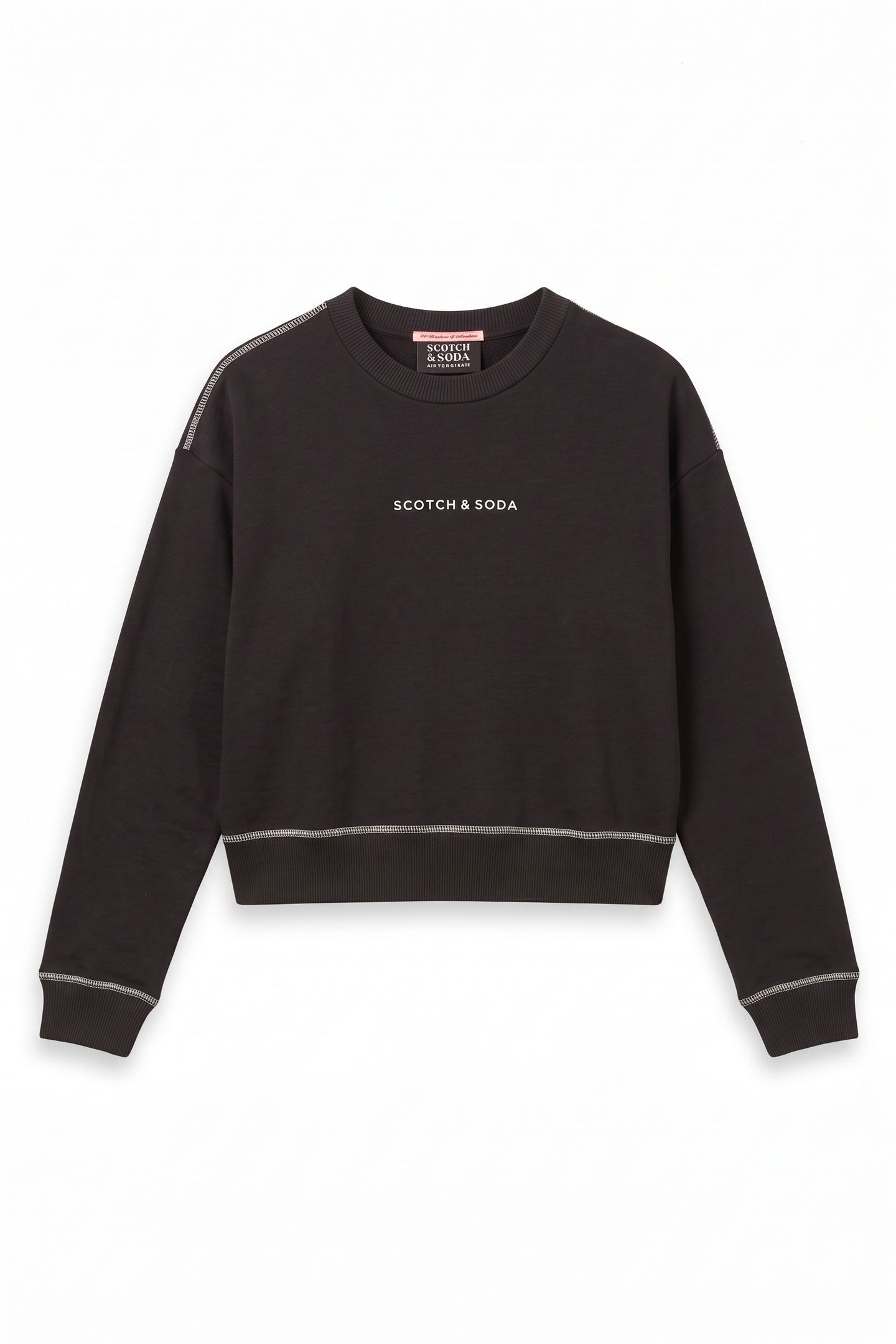 CHEST ARTWORK SWEATSHIRT BLACK 3