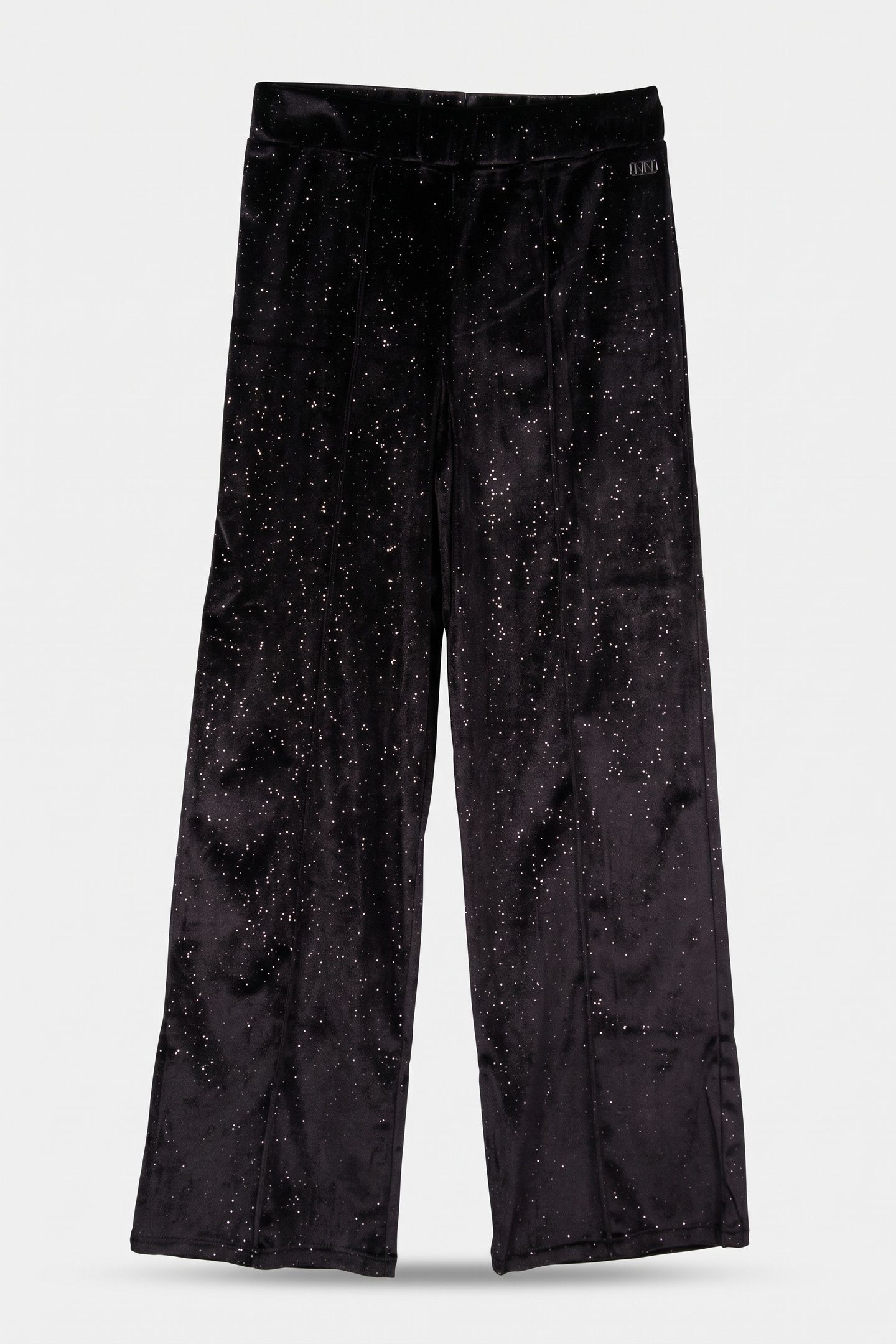 FILEA SPARKLE VELVET PANTS BLACK 2