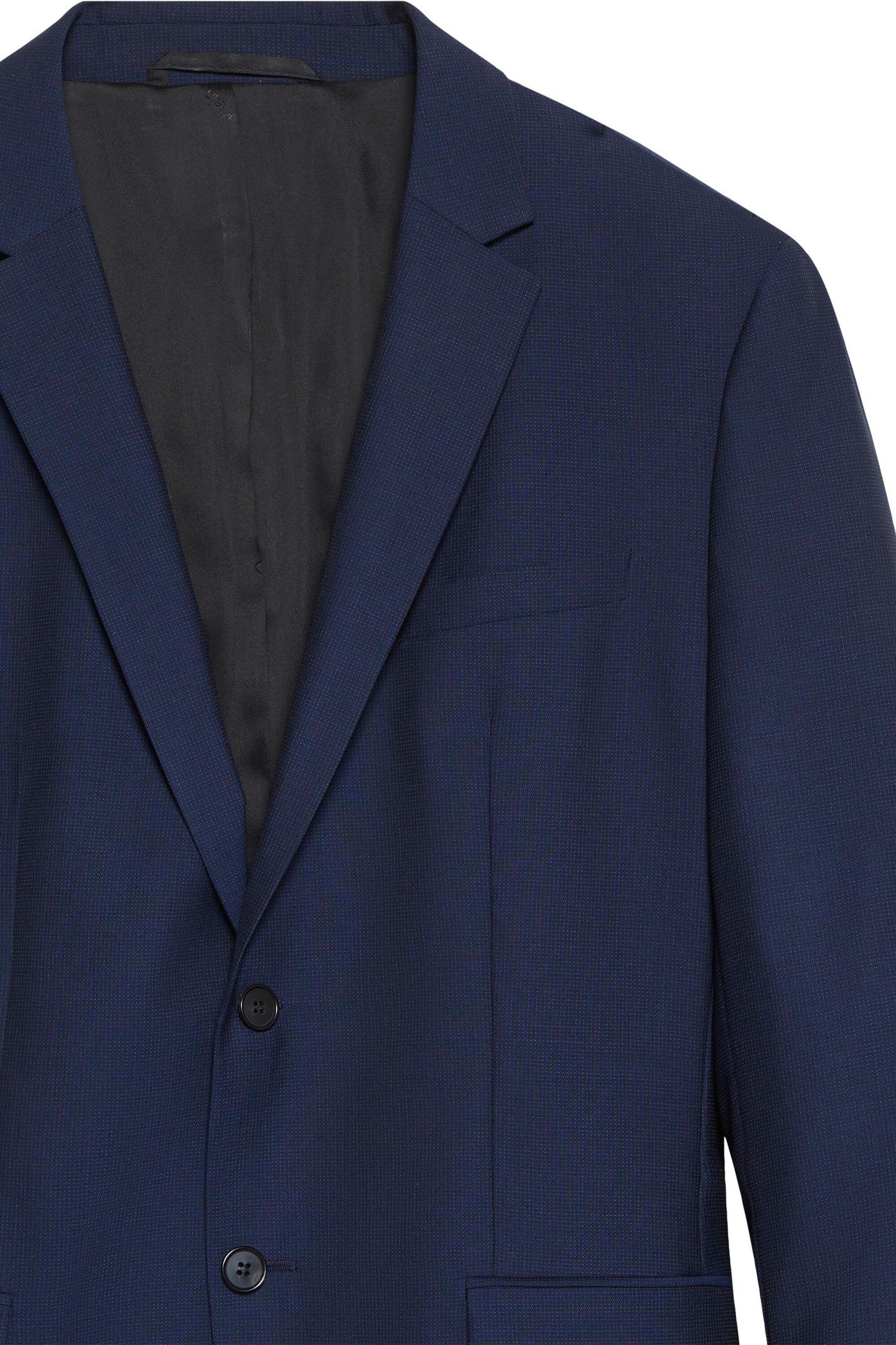 LS PIN POINT SLIM BLAZER BLUE NIGHTS 3