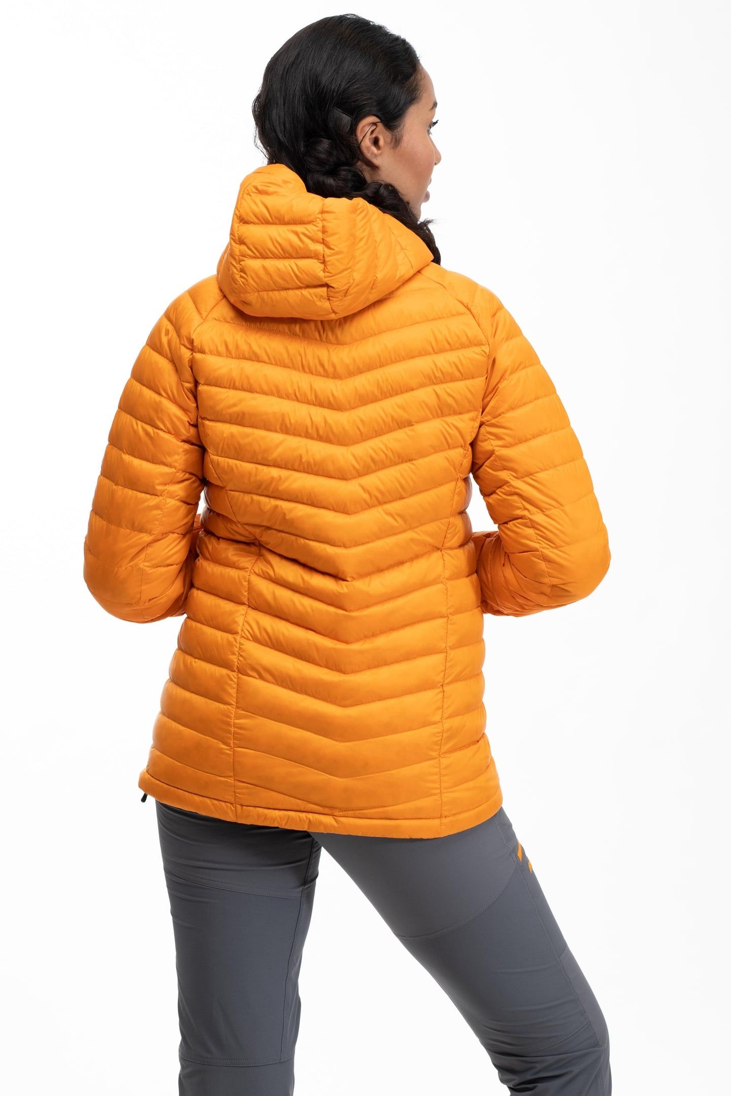 CECILIE DOWN LIGHT ANORAK CLOUDBERRY YELLOW/LUSH YELLOW 3