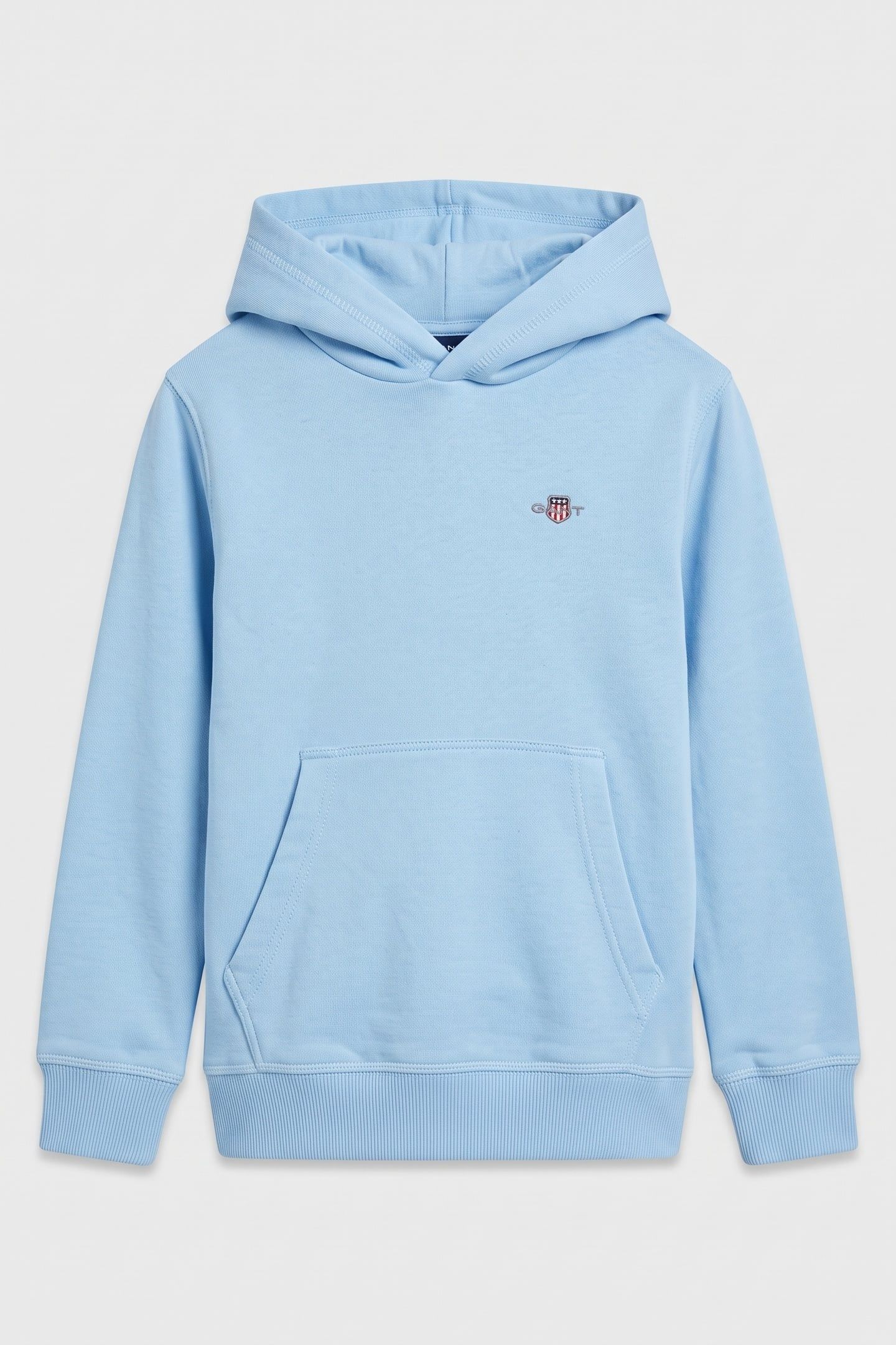 KIDS UNISEX SHIELD SWEAT HOODIE SKY BLUE 2