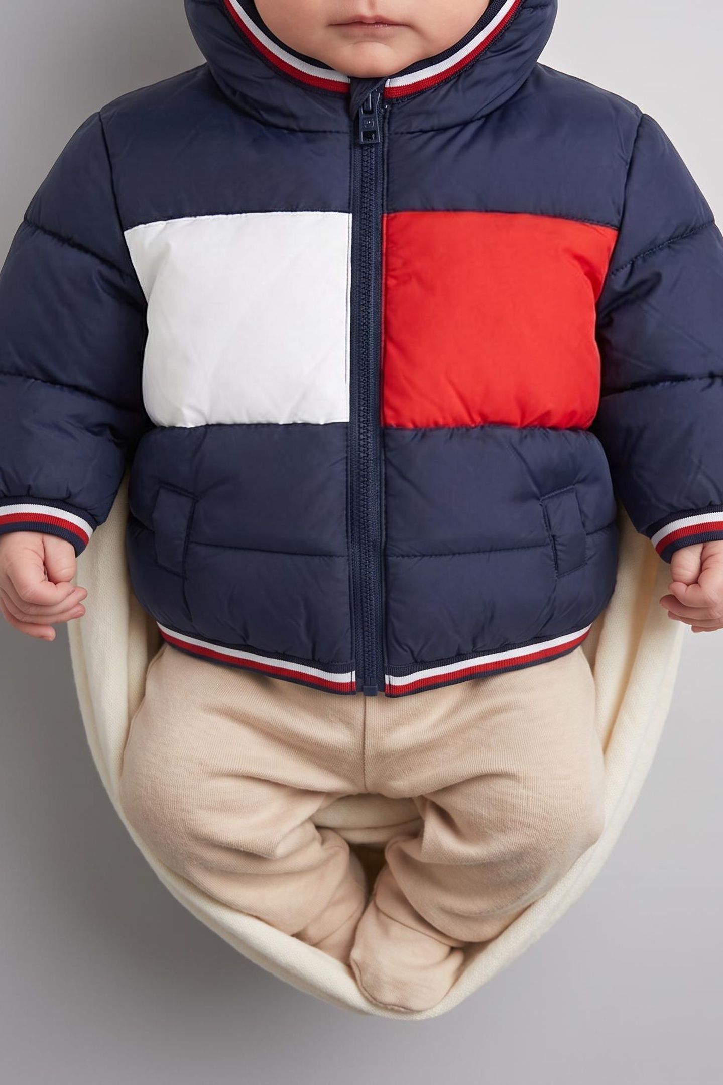NEWBORN BABY FLAG JACKET TWILIGHT NAVY 3
