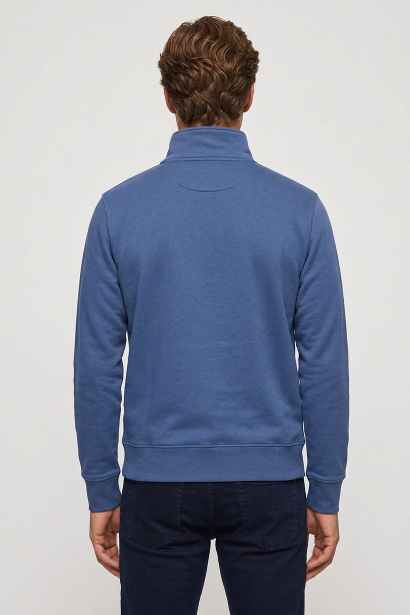 GRAPHIC HALFZIP VINTAGE BLUE 2
