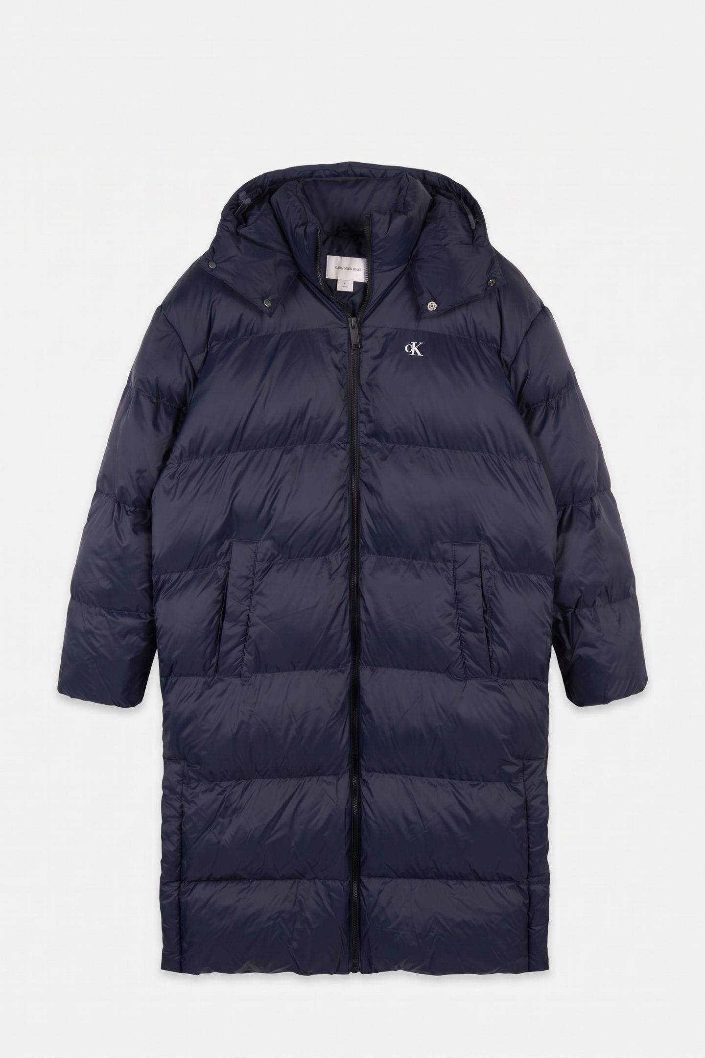 LS LONG LENGTH HOODED COAT DARK SAPPHIRE 3