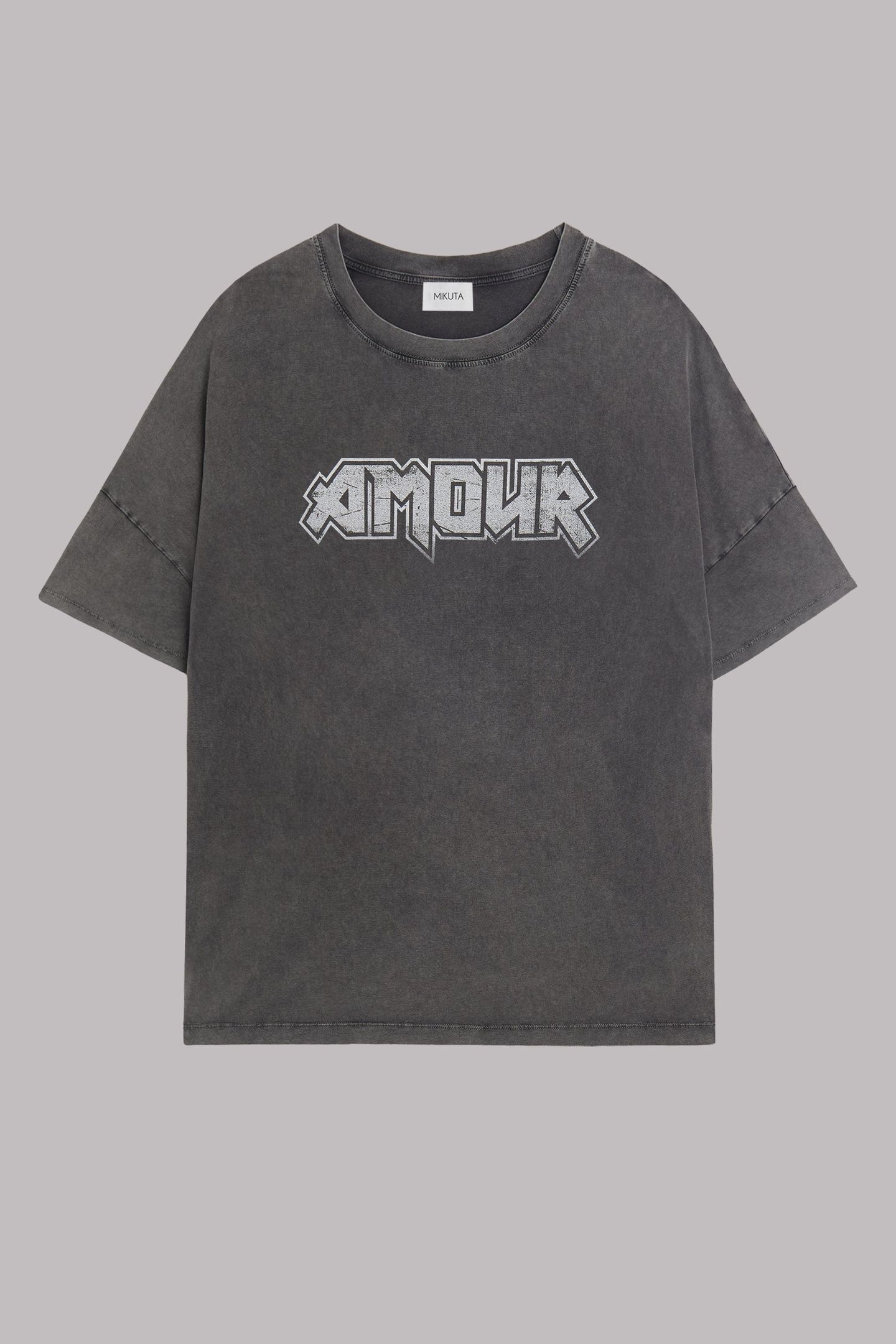 THE DARK FADED AMOUR LONG LOOSE T-SHIRT 2