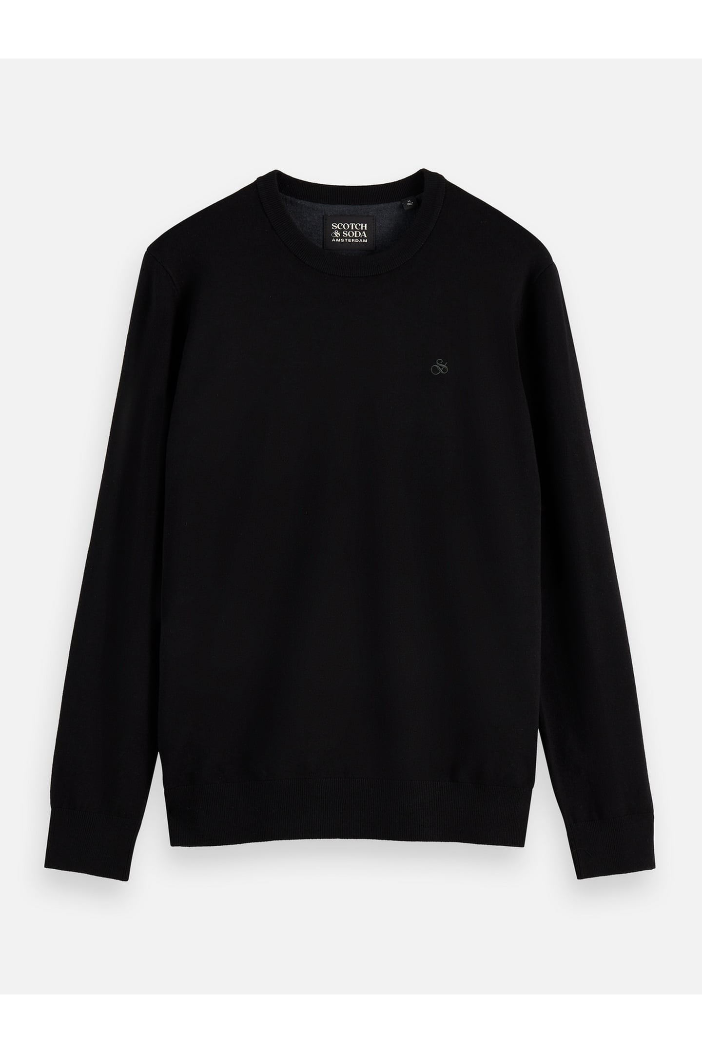 ECOVERO REGULAR-FIT PULLOVER BLACK 4