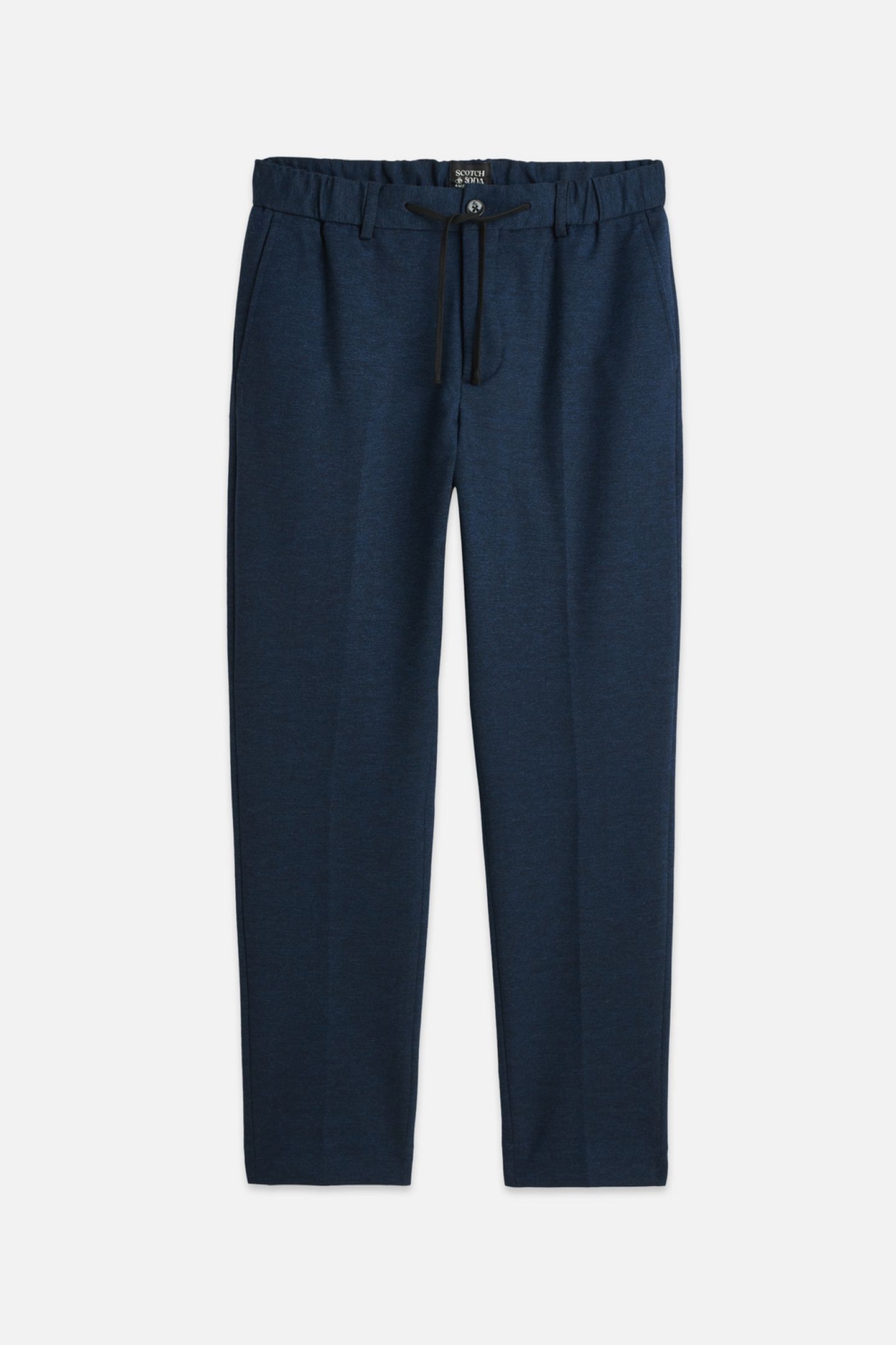 FINCH YARNDYED JERSEY REGULAR TAPEREDFIT JOGGER NAVY 1