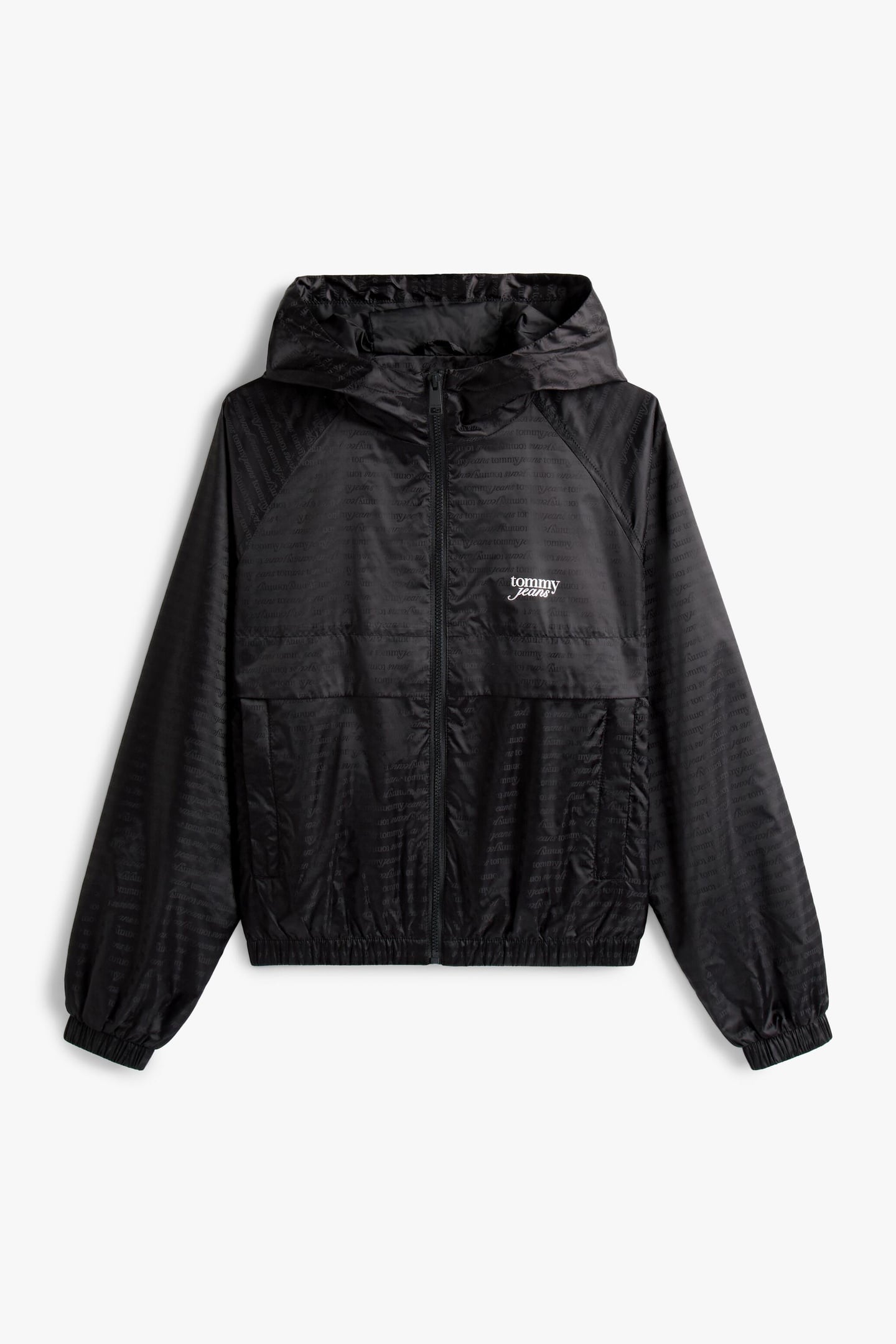 TJW JACQUARD WIND JACKET BLACK 4