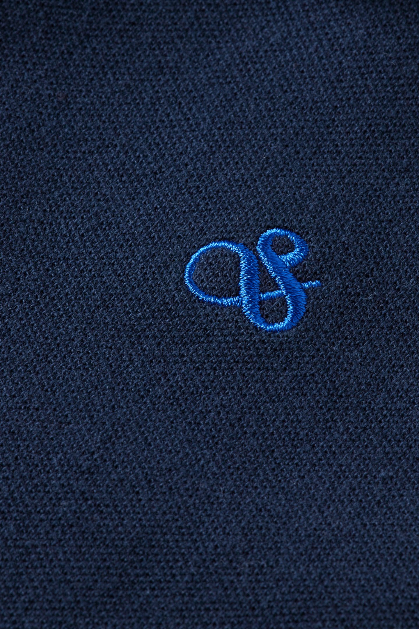 BOYS GARMENT DYED PIQUE POLO NAVY 3