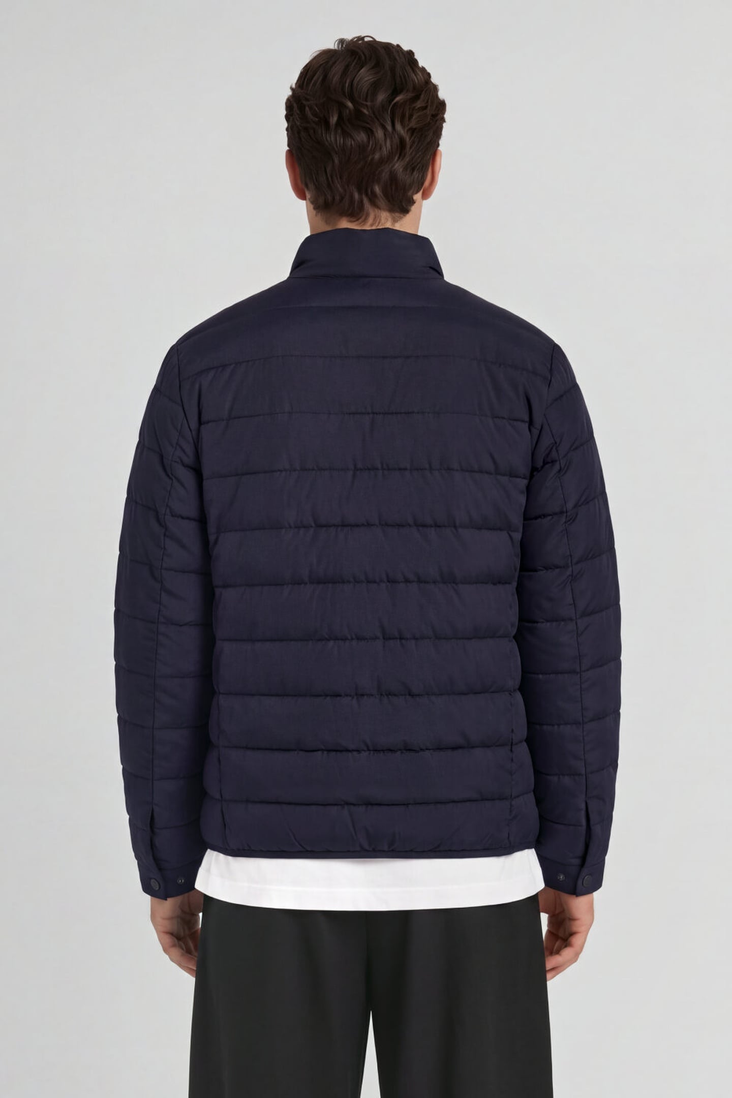 QUILTED PUFFER JACKET BLUE NIGHT 2