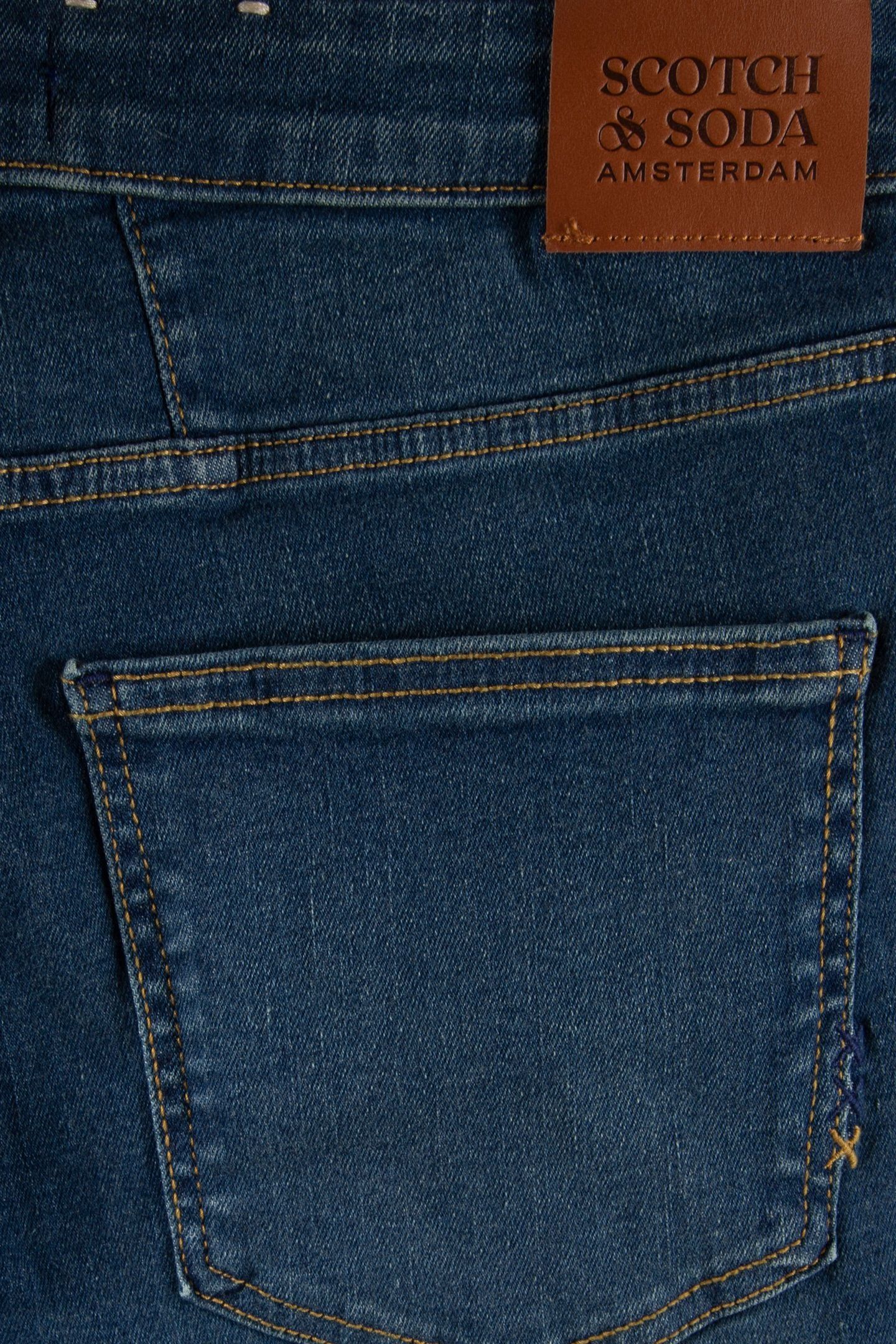 CORE HIGH FIVE SUPER STRETCH SLIM JEANS - NAVY 5