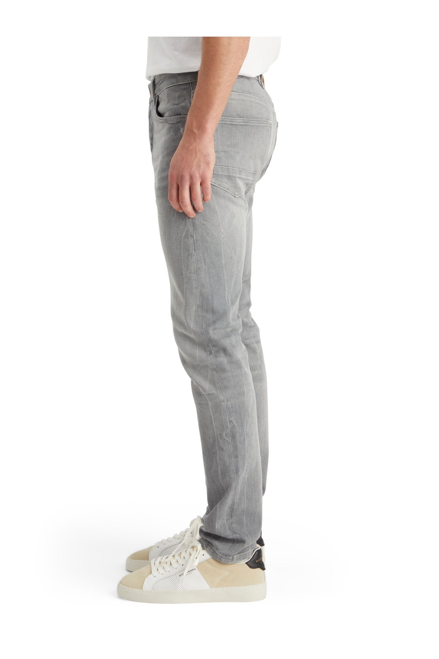CORE RALSTON REGULAR SLIM JEANS GREY SANDS MEDIUM GREY 5