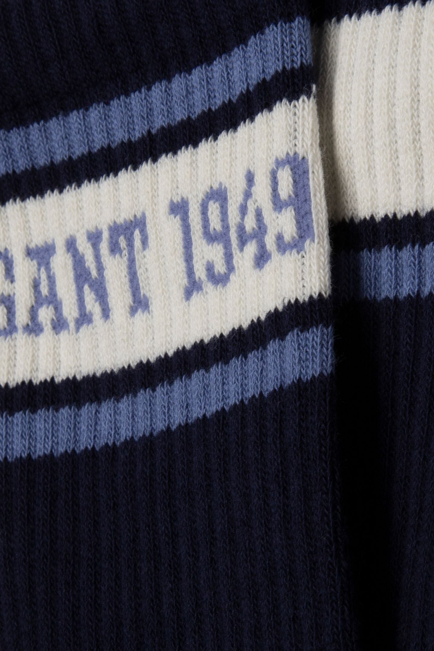 LOGO STRIPE SPORT SOCKS CLASSIC BLUE 5