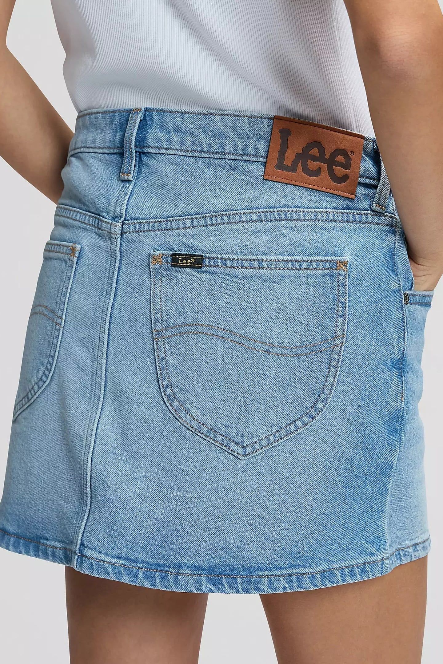 MINI SKIRT ASTER BLUE REGULAR DENIM BLUE 5
