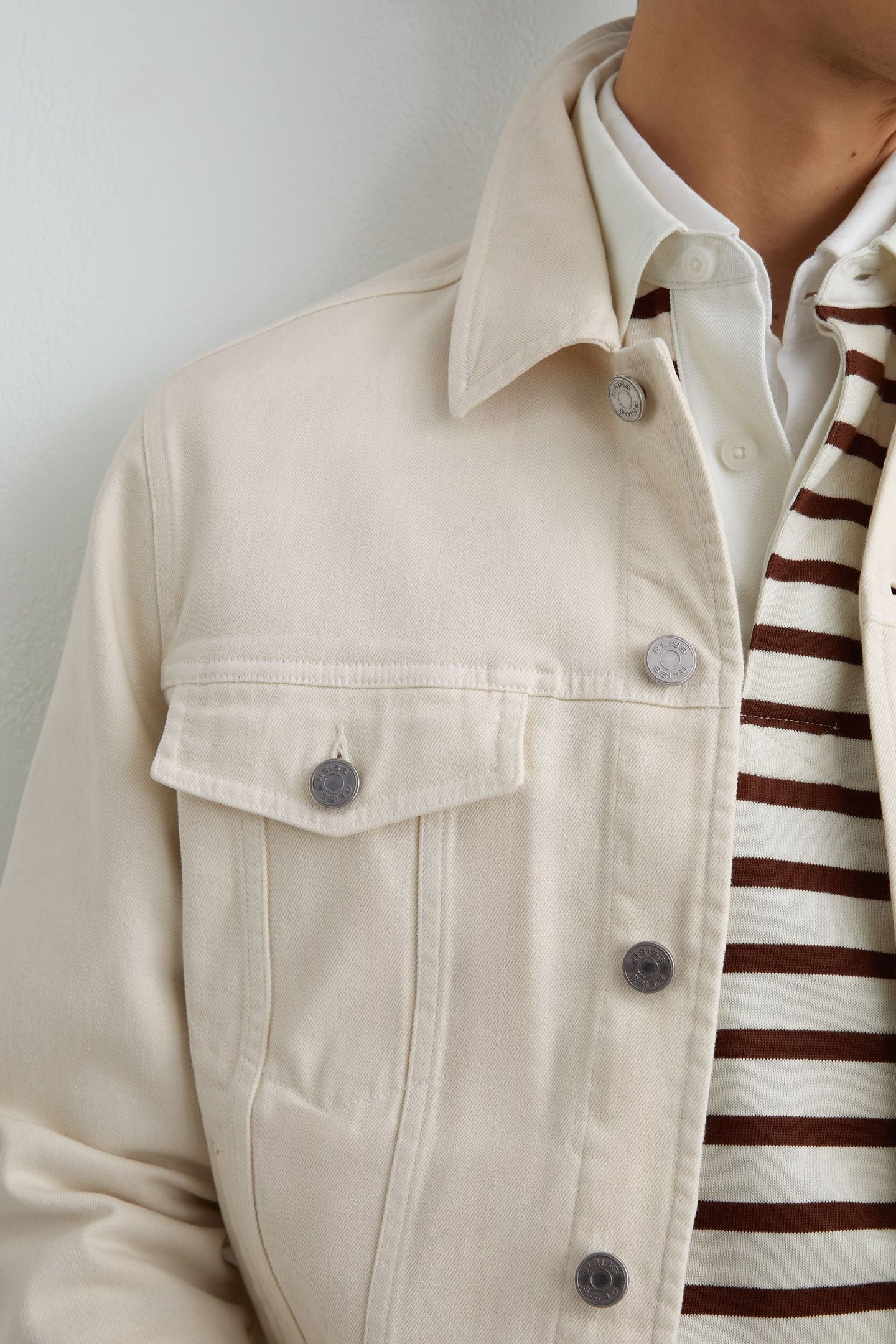 DENIM JACKET WHITE 4