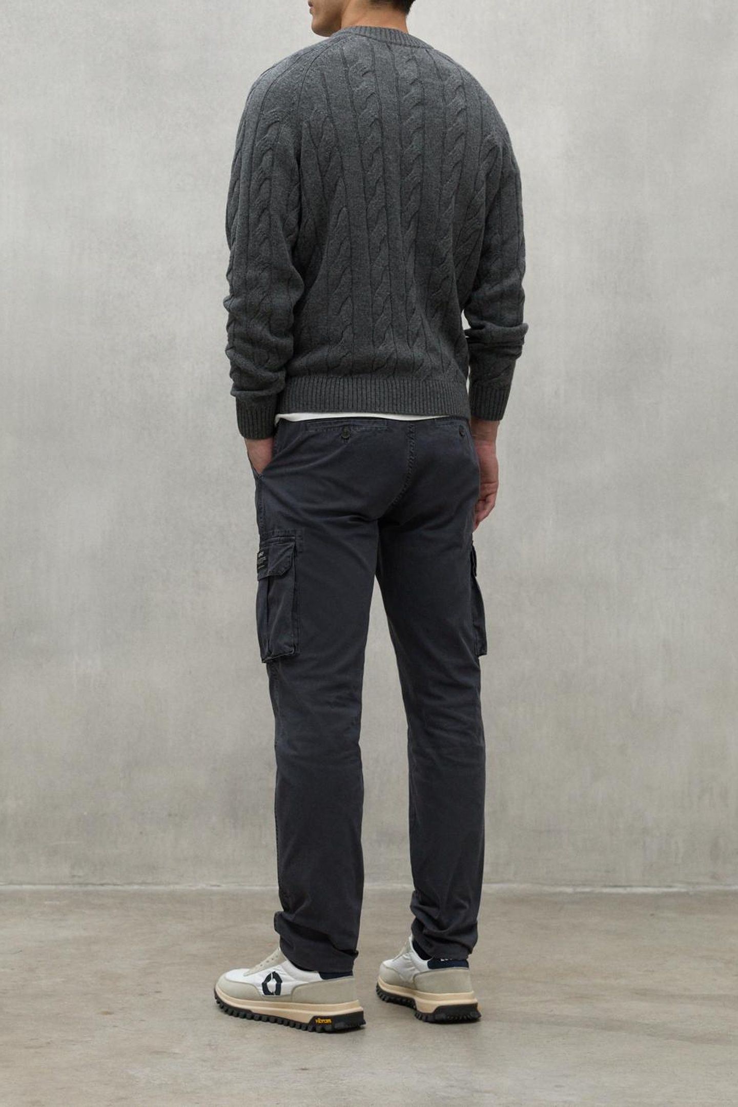 TILOALF KNIT MEDIUM GREY MELANGE 2