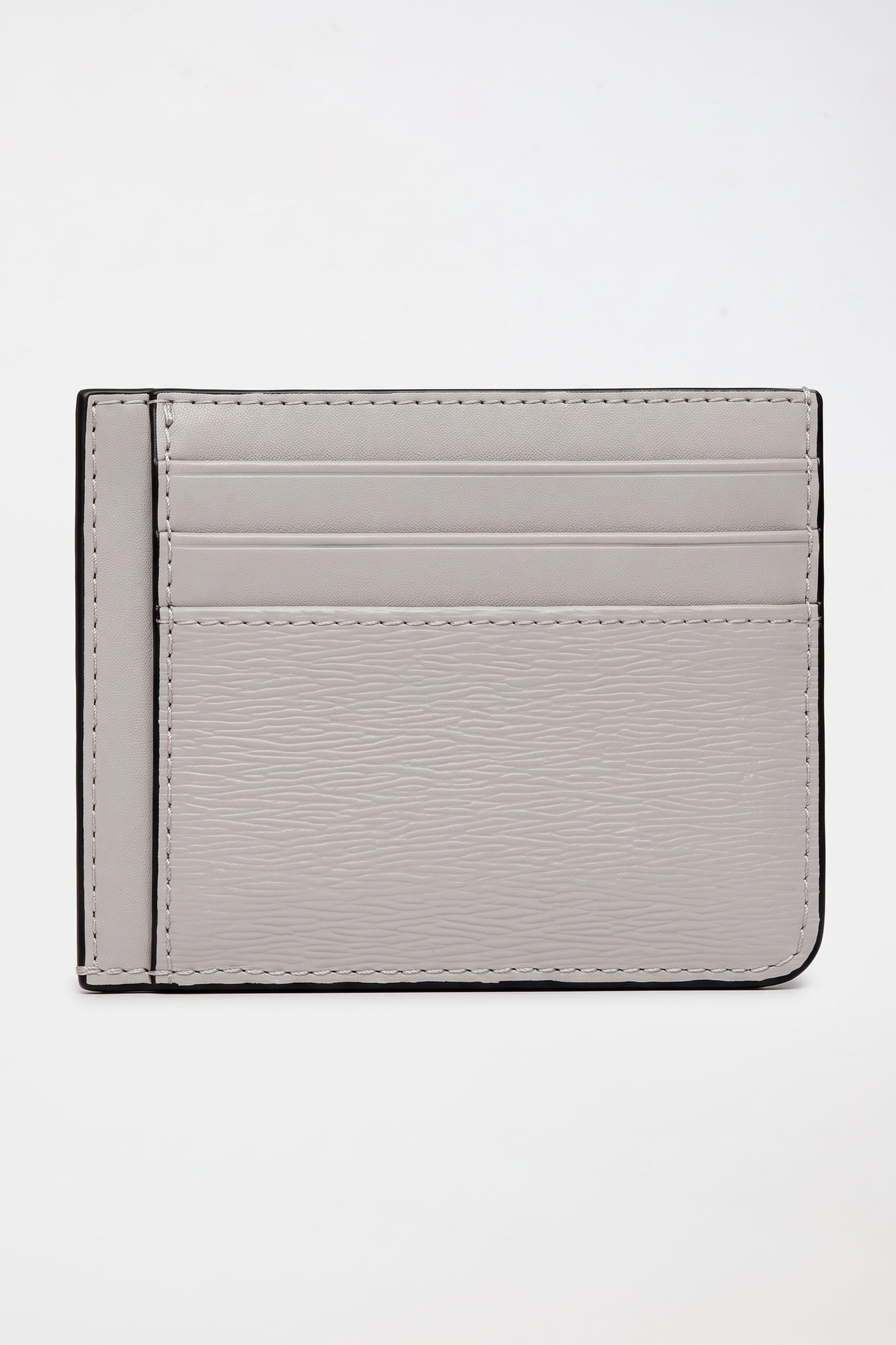 SLIM CARD WALLET PEARL GREY 2
