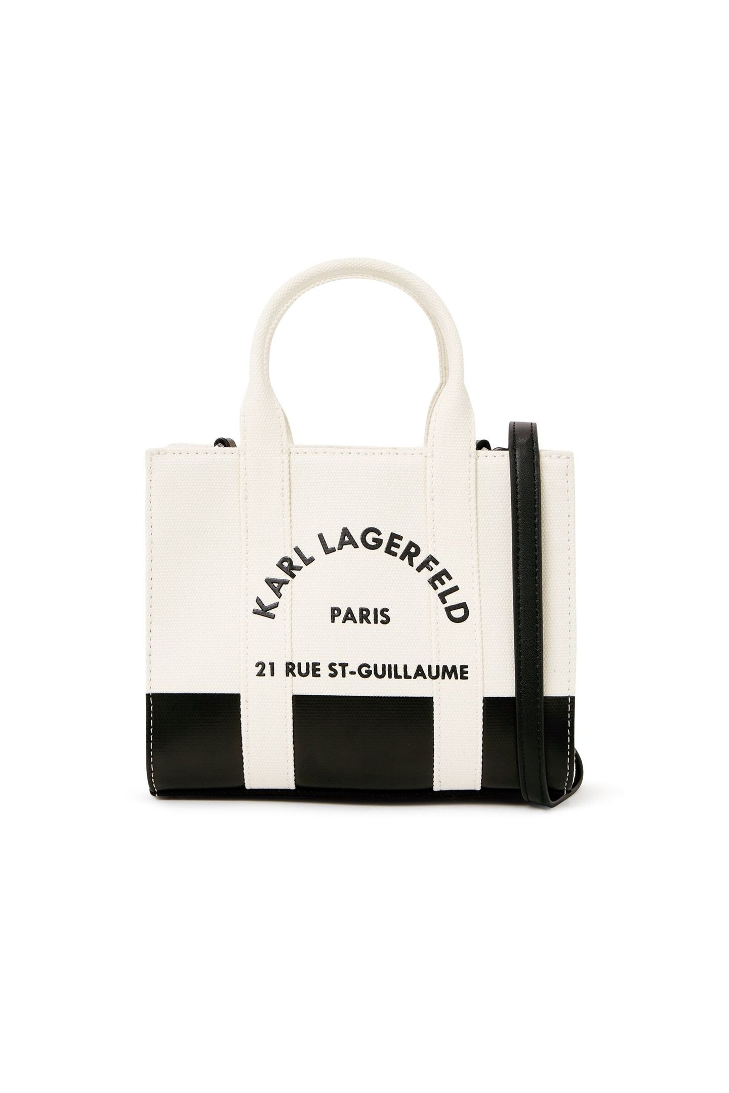 RSG SQUARE MN TOTE WHITE/BLACK 2