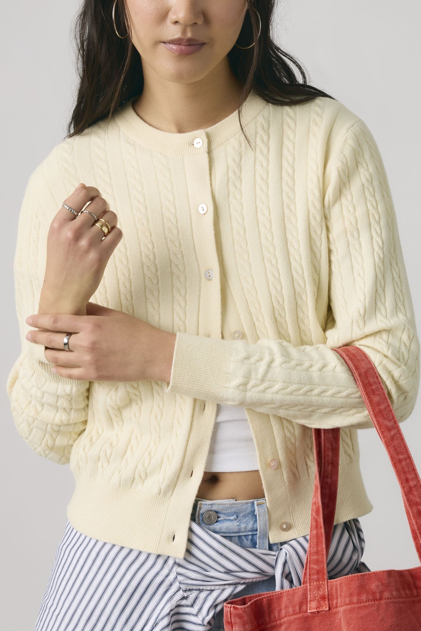 SUPERSOFT CREWNECK CARDIGAN 5