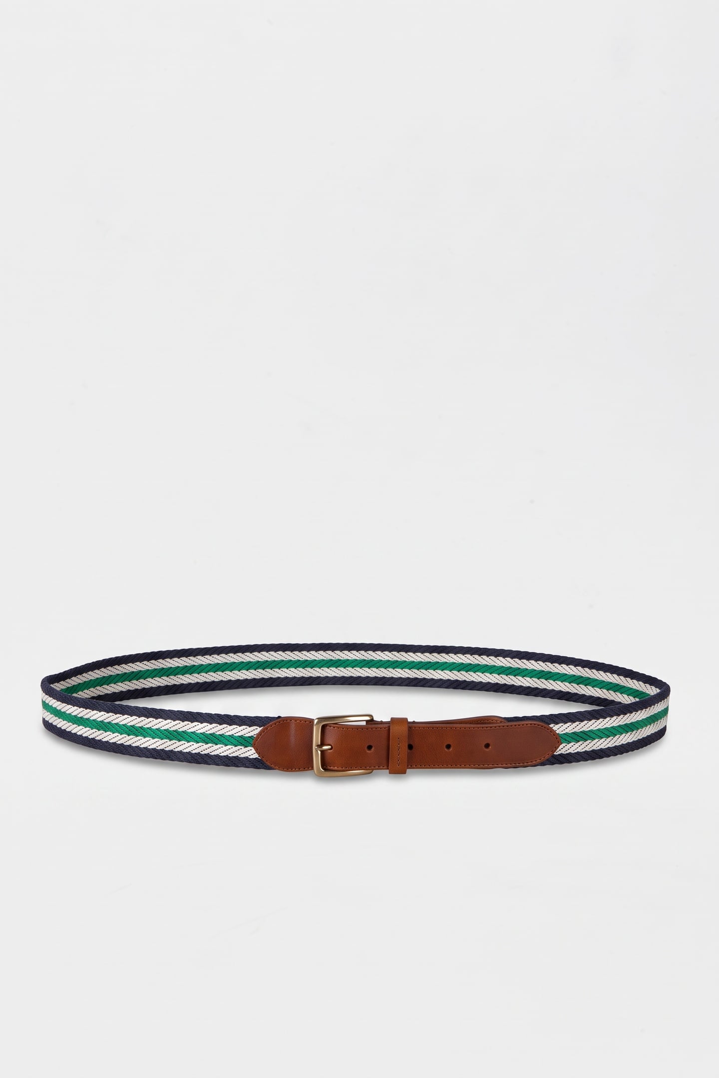 STRIPE WEBBING BELT LAVISH GREEN 2