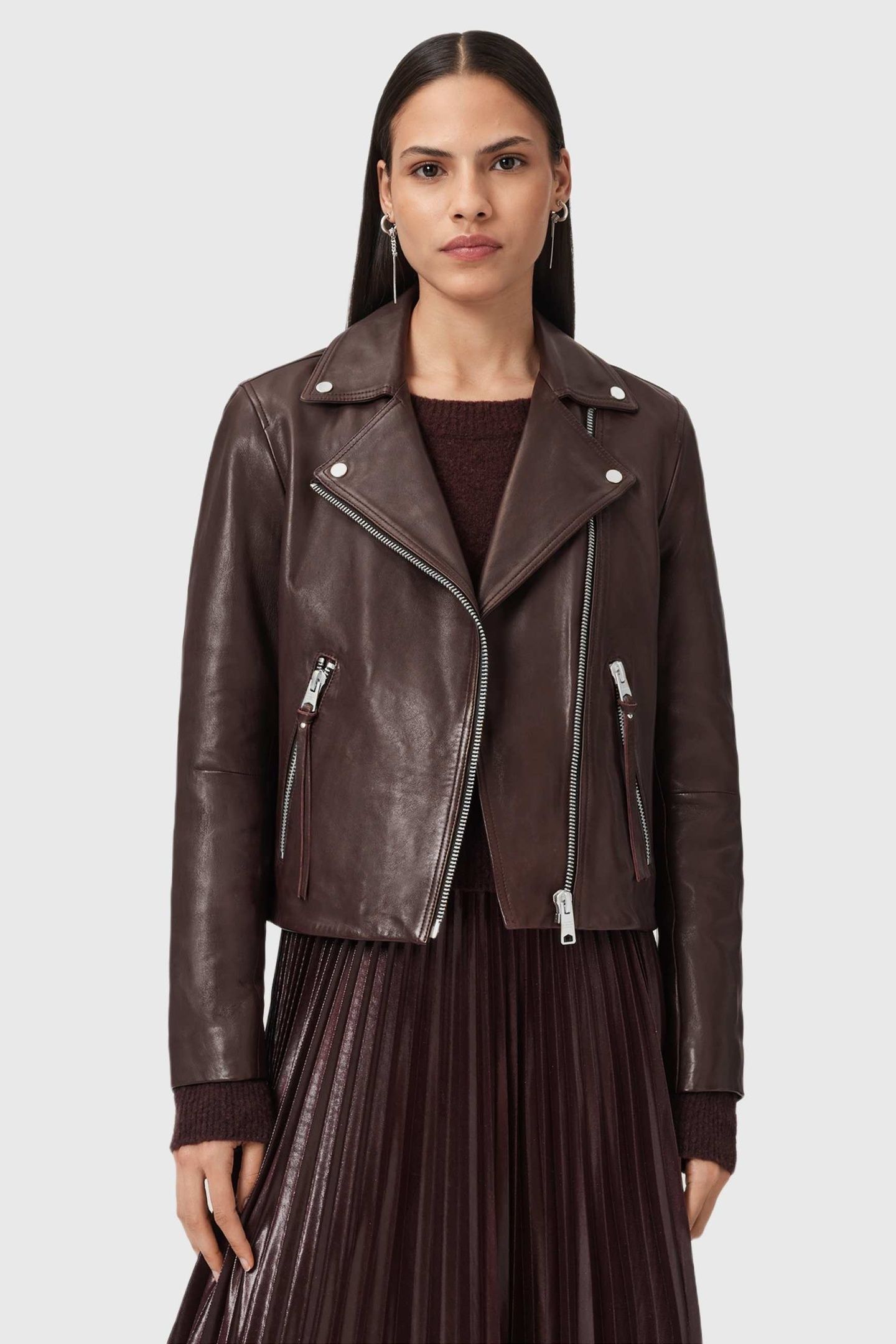 DALBY BIKER OXBLOOD RED 1
