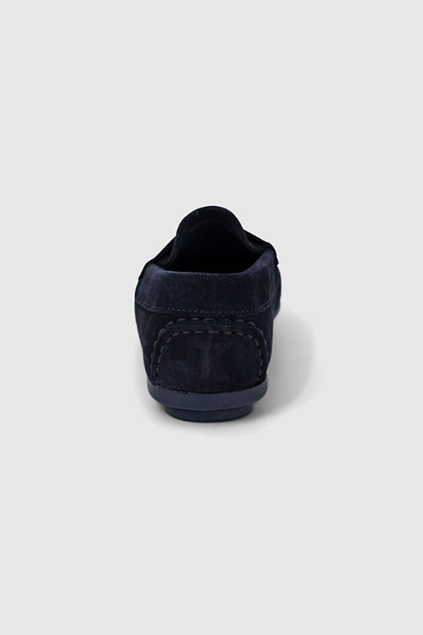 BOYS' NAVY SUEDE LOAFERS 2