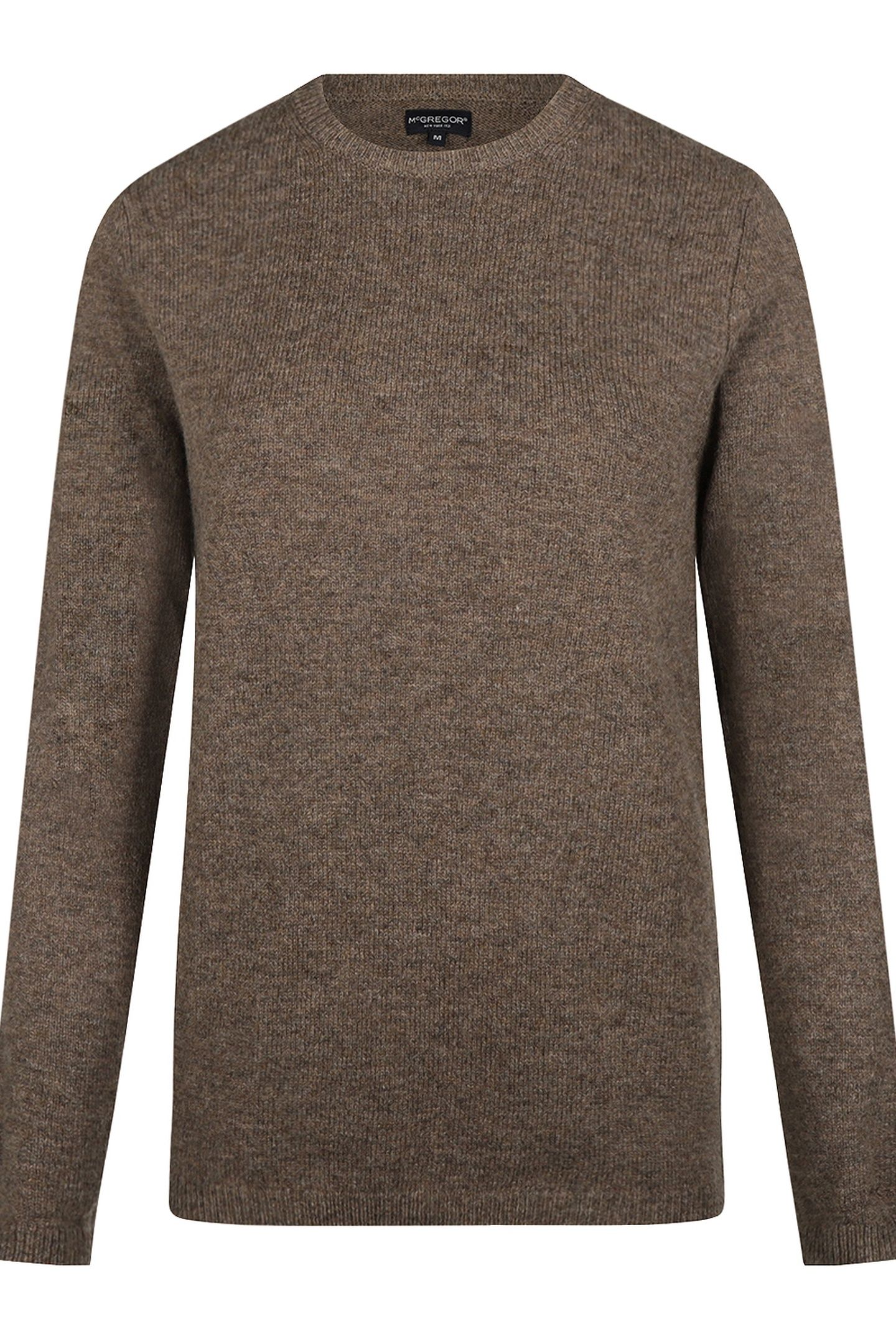 C-NECK SWEATER CHOCOLATE BROWN 2