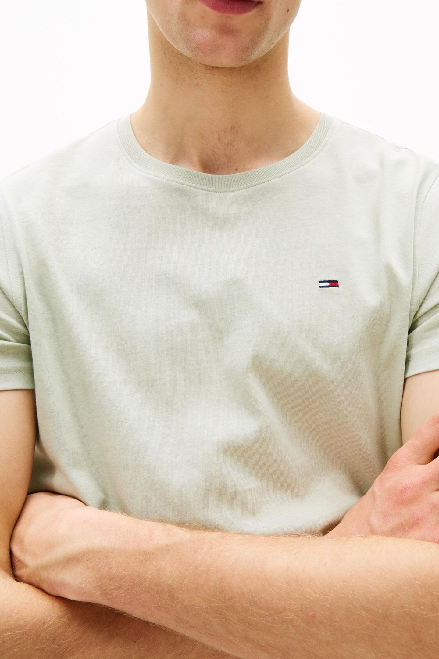 TJM XSLIM JERSEY TEE MISTY SAGE 5