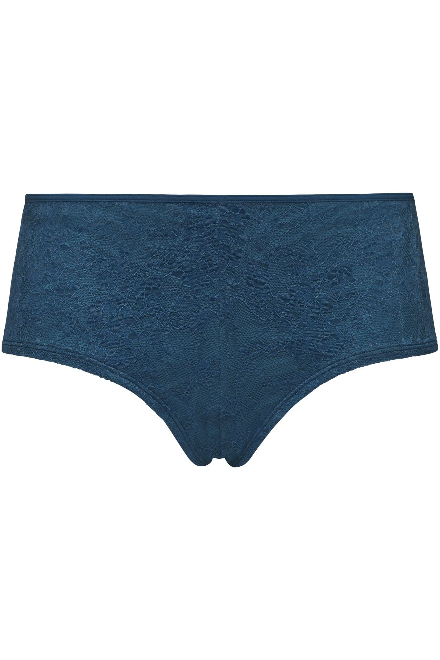 SPACE ODYSSEY TEAL LACE BRAZILIAN SHORTS 3