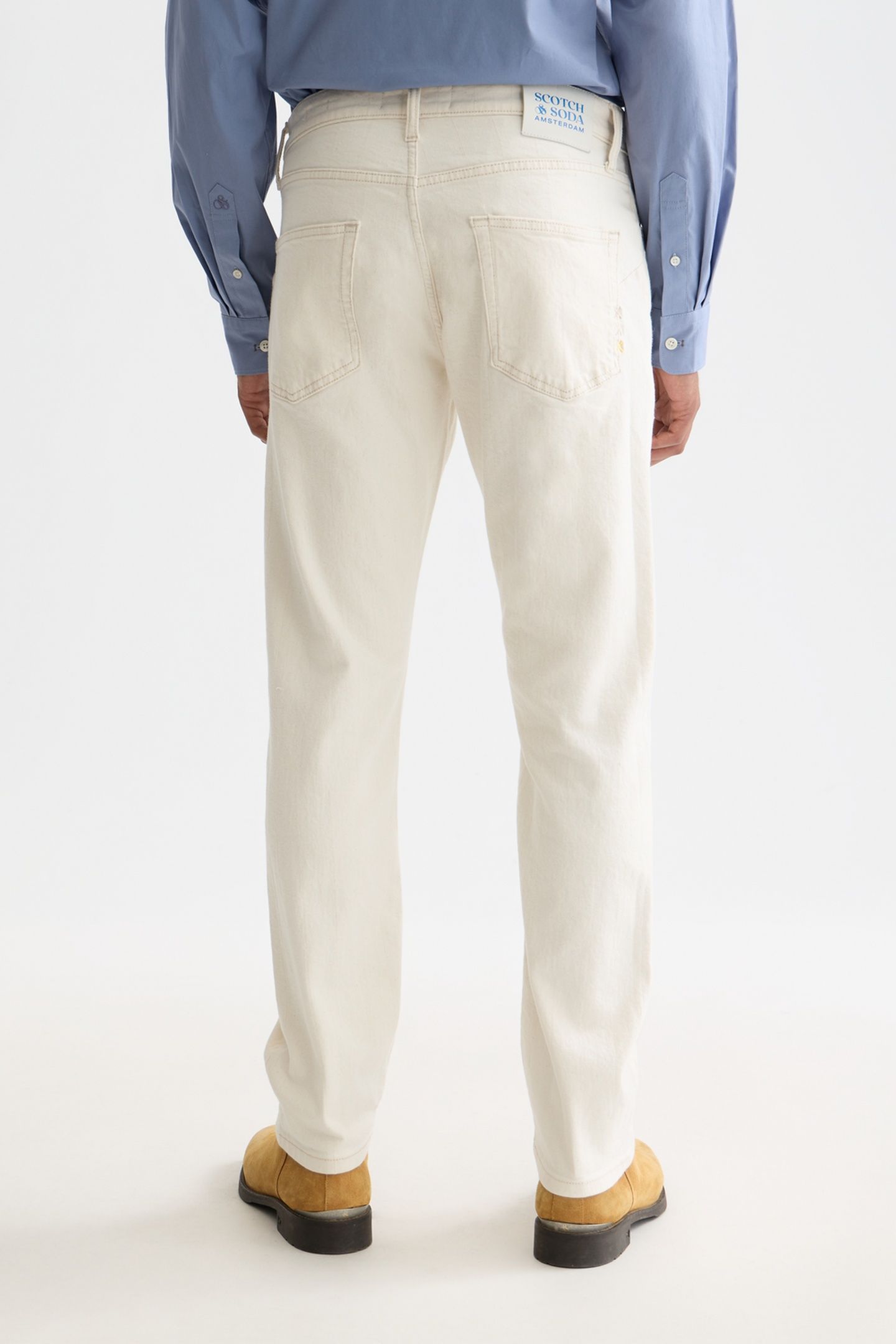 THE ZEE STRAIGHT LEG JEANS WHITE/PASTEL 2