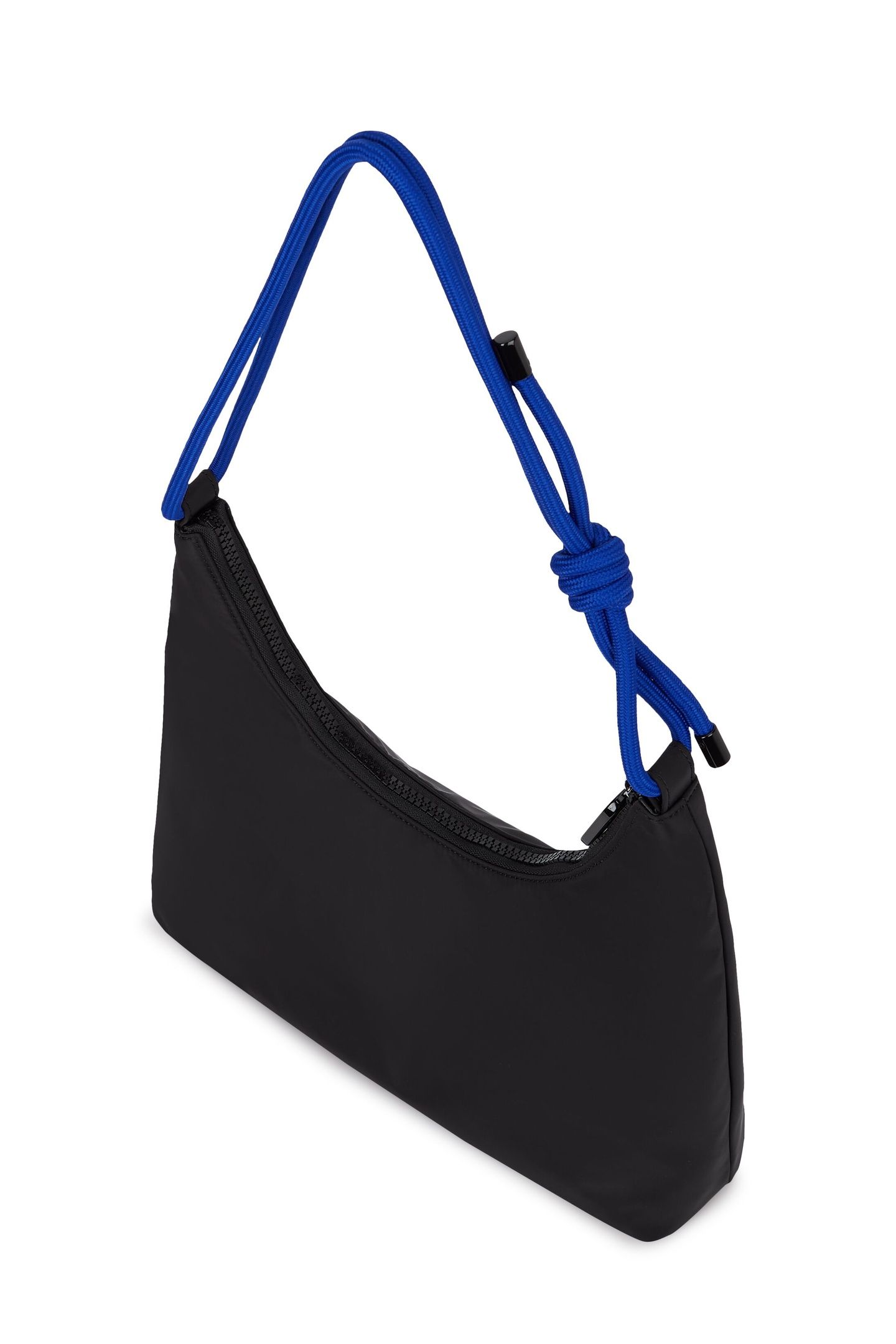 KLJ CORD NYLON SHOULDER BAG BLACK 3