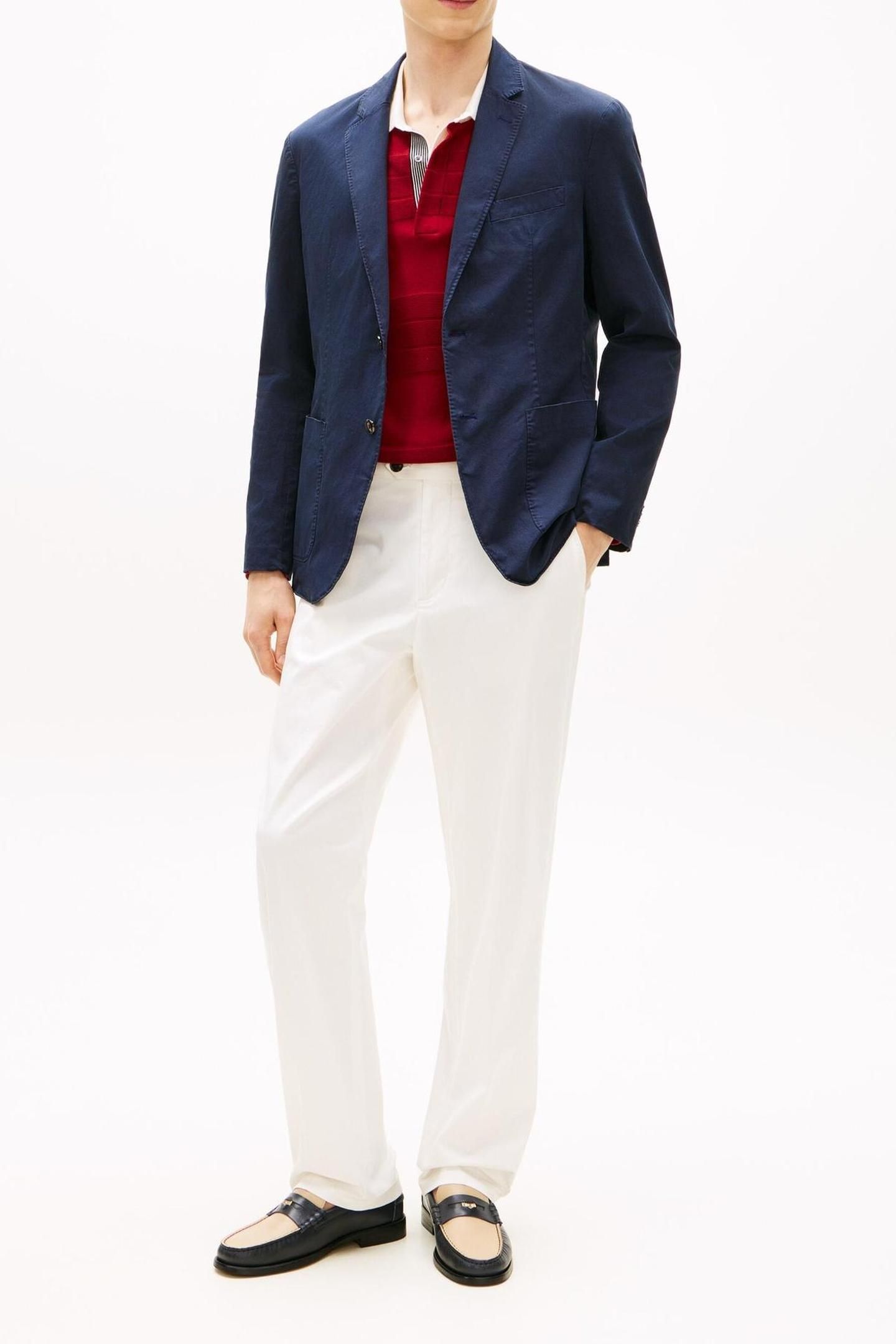 DC COTTON GMD BLAZER NAVY IRIS 1
