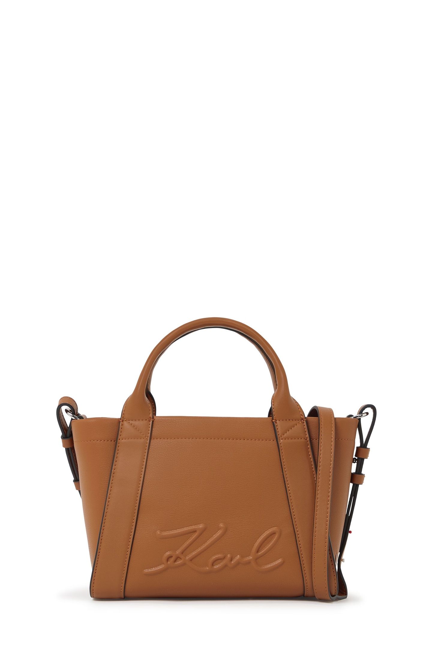 K/VILLE SM TOTE DARK TAN 1