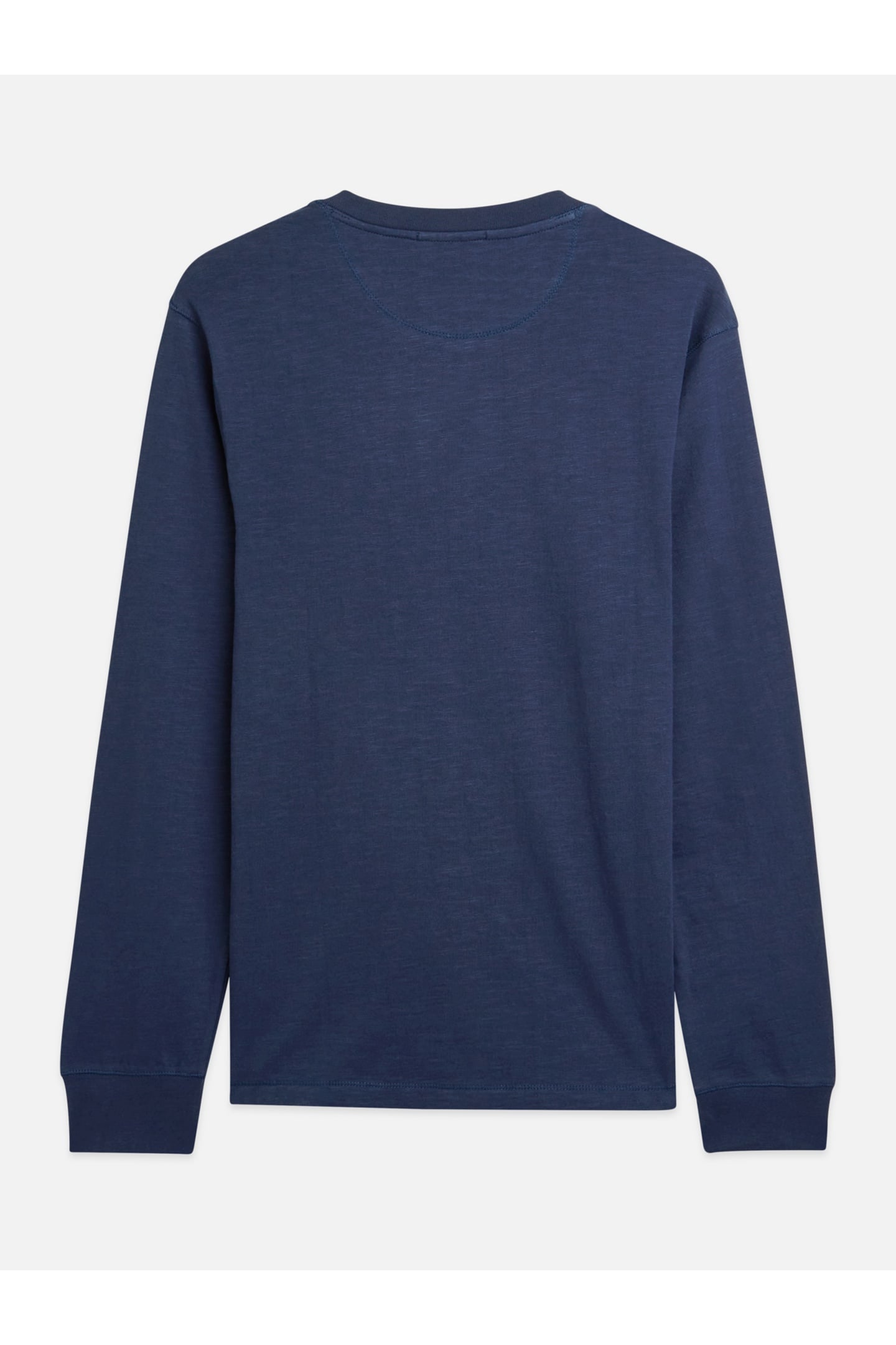 HENLEY SLUB YARN REGULARFIT LONGSLEEVED TSHIRT NAVY 2