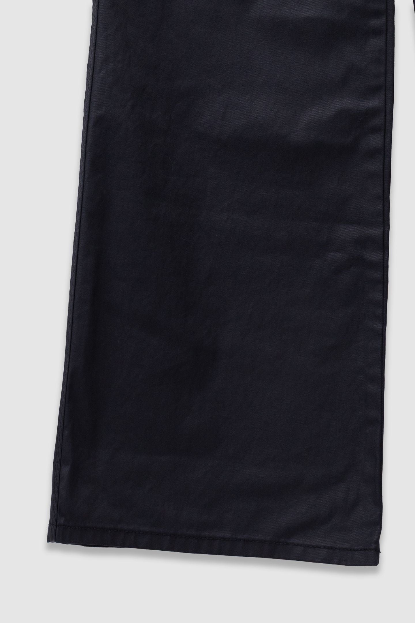 GIRLS’ BLACK COATED STRAIGHT JEANS 6