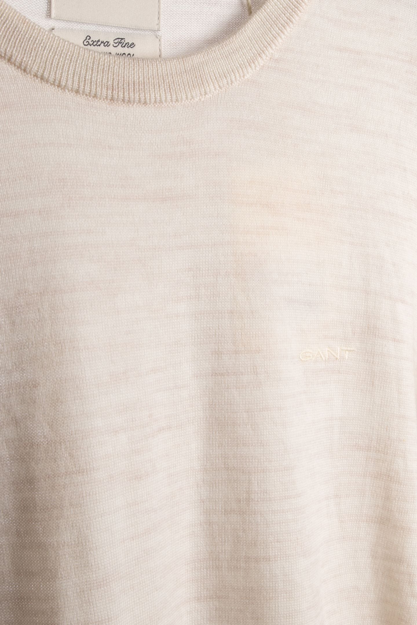 EXTRAFINE MERINO WOOL C-NECK SEED MELANGE 5