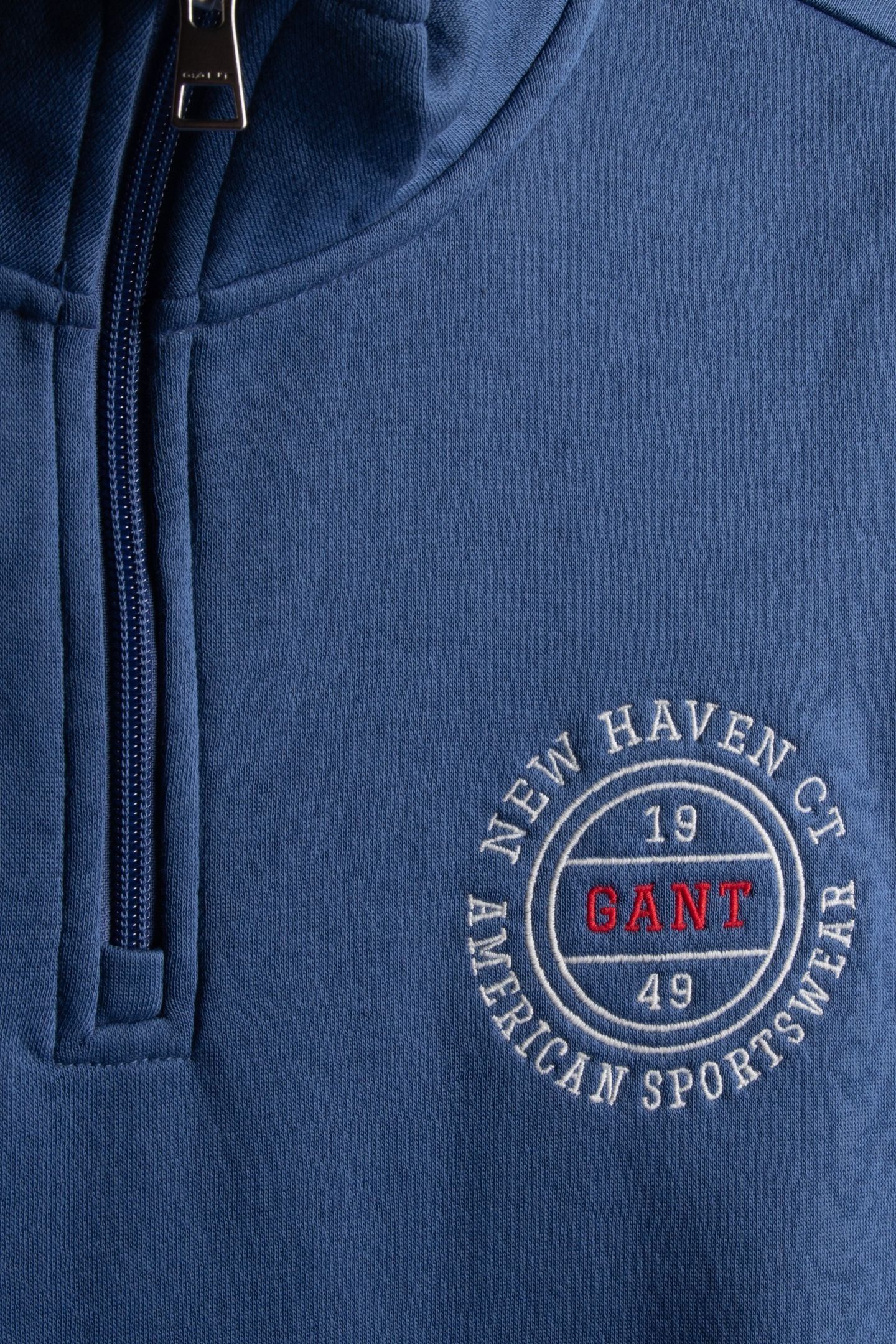 GRAPHIC HALFZIP VINTAGE BLUE 4
