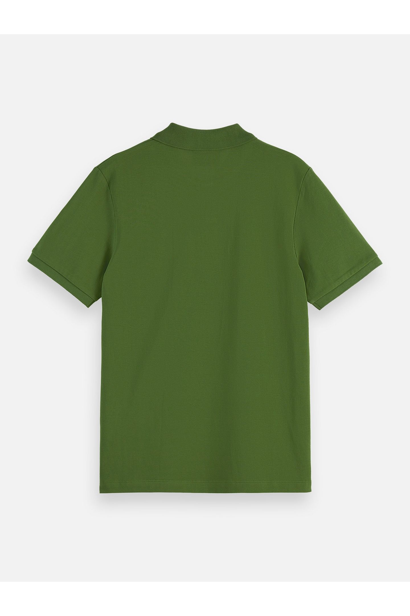 SEASONAL CORE PIQUE CHEST LOGO POLO DARK GREEN 5