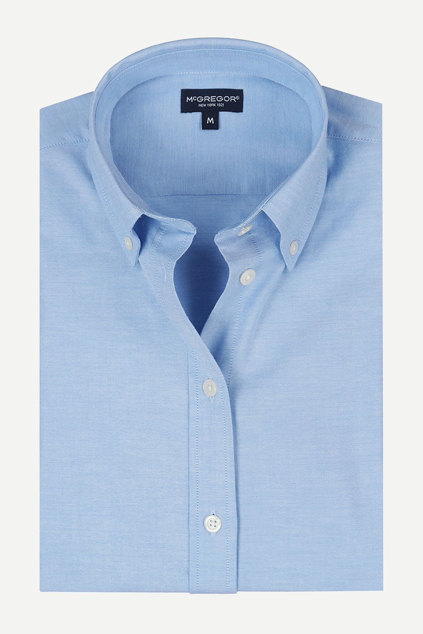 SOLID STRETCH OXFORD SHIRT LIGHT BLUE 6