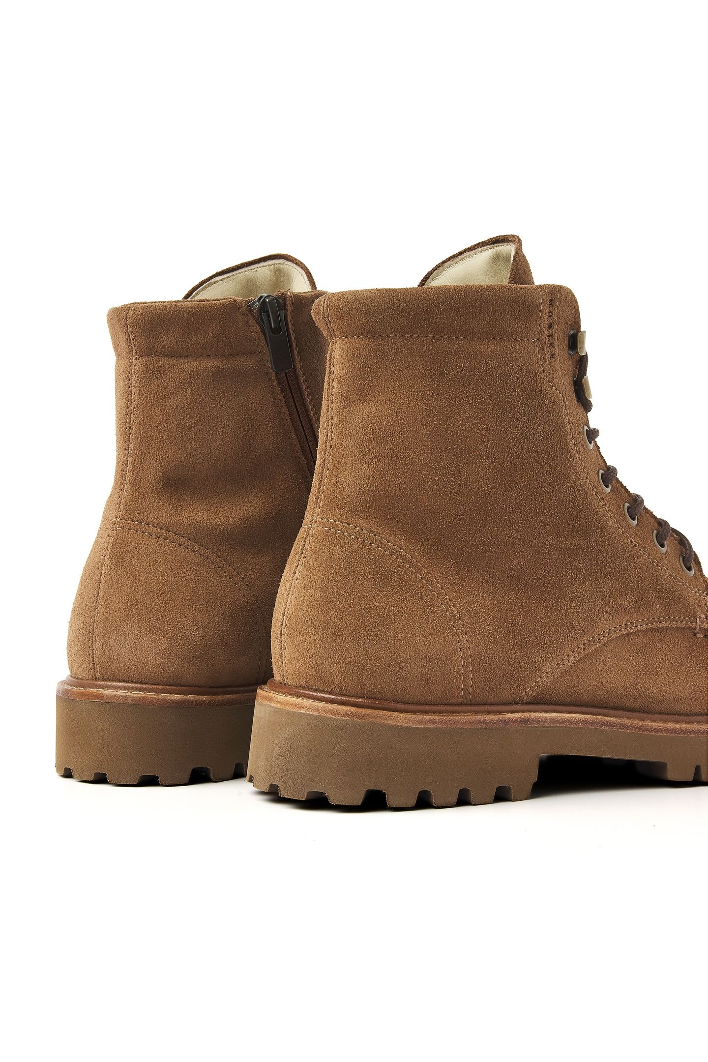 ETHAN HARVEY LT BROWN SUEDE 3