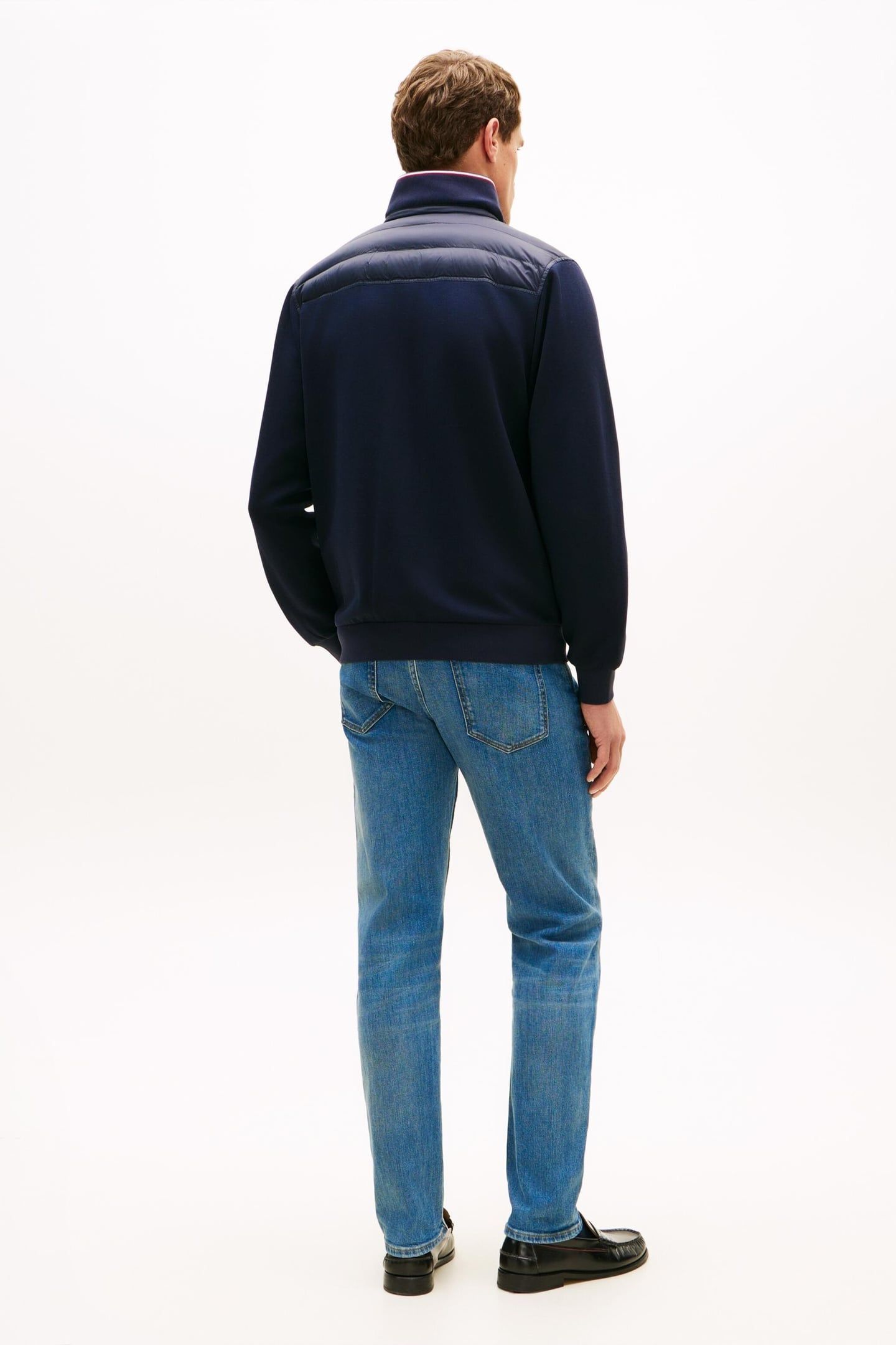 MIX MEDIA ESSENTIAL RWB SWEATSHIRT NAVY BLUE 4
