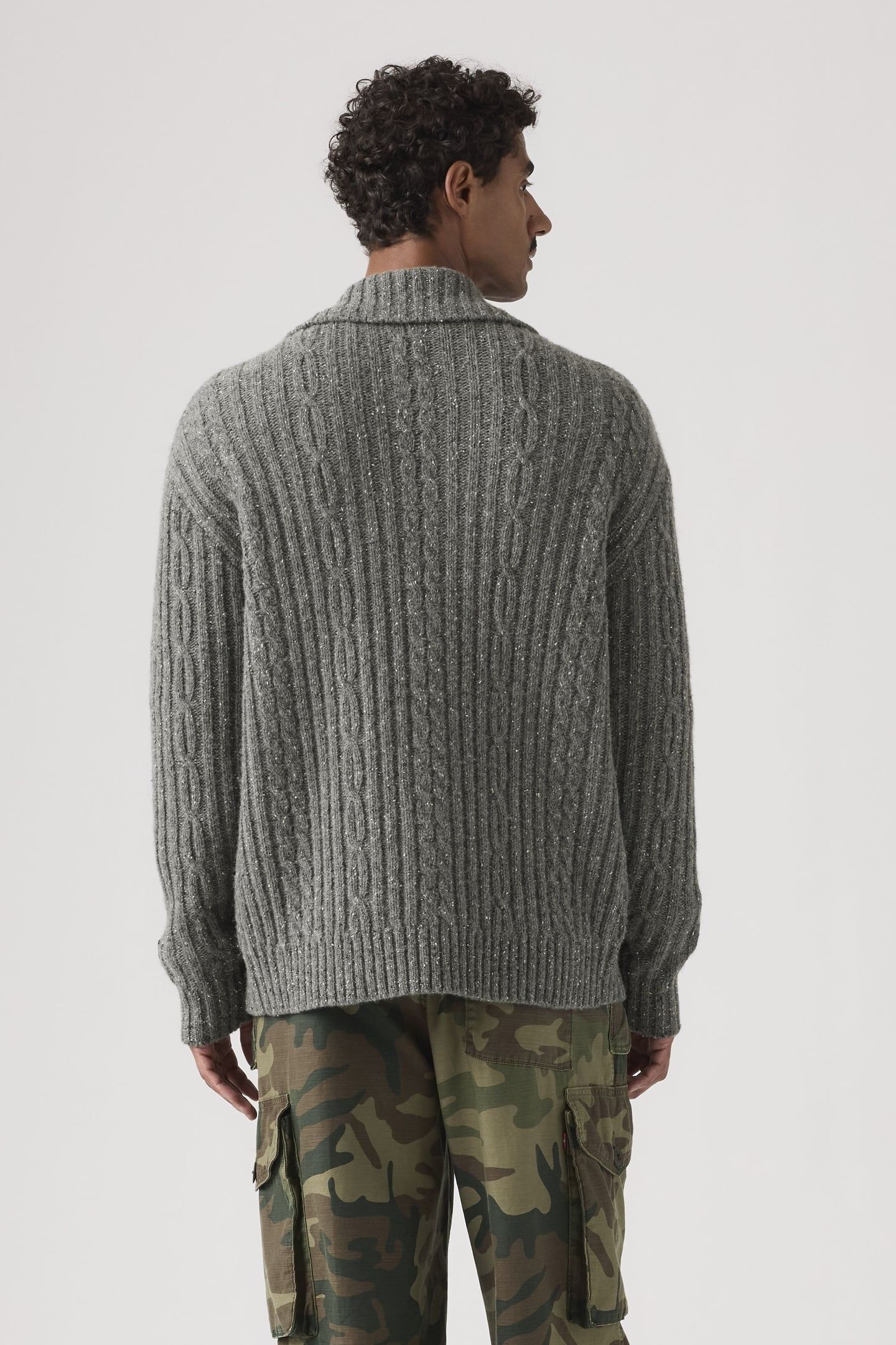 TELEGRAPH ZIP CARDIGAN QUARRY NEPS MS 13 2