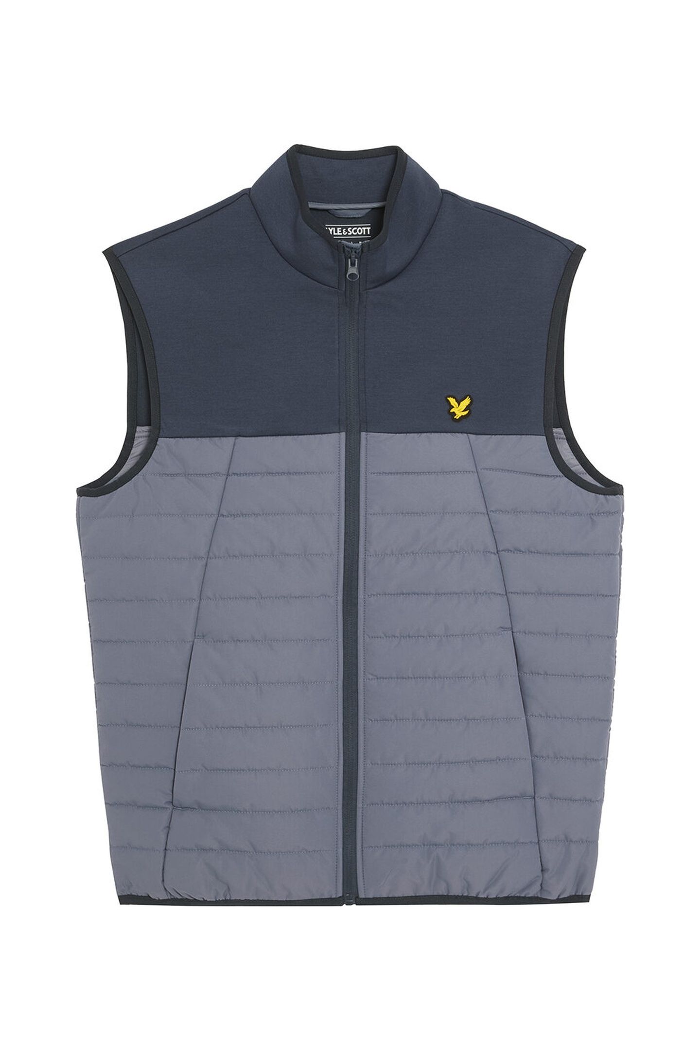 SPORTS FLEECE HYBRID GILET TRUE INDIGO/STEEL INDIGO 4